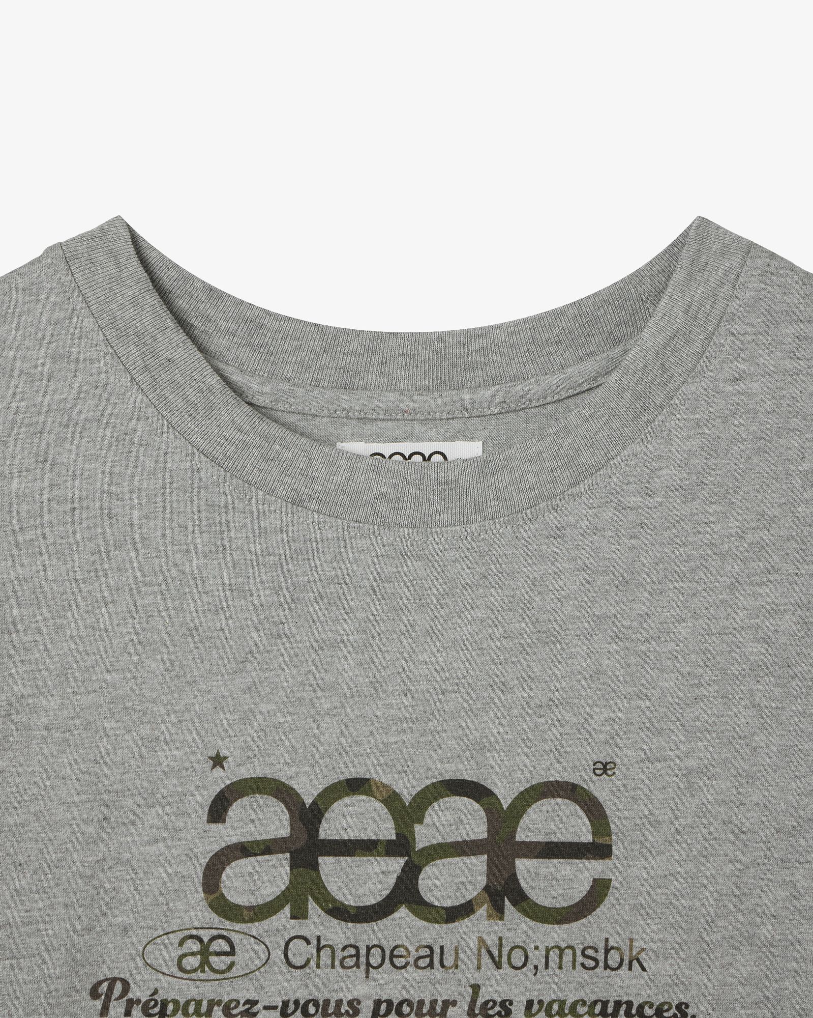 ★AEAE★ WEB LOGO CROP TSHIRTS MELANGE GREYCAMO AE45SWTS002M MUSINSA | AEAE WEB LOGO CROP T-SHIRTS [MELANGE GREY/CAMO]