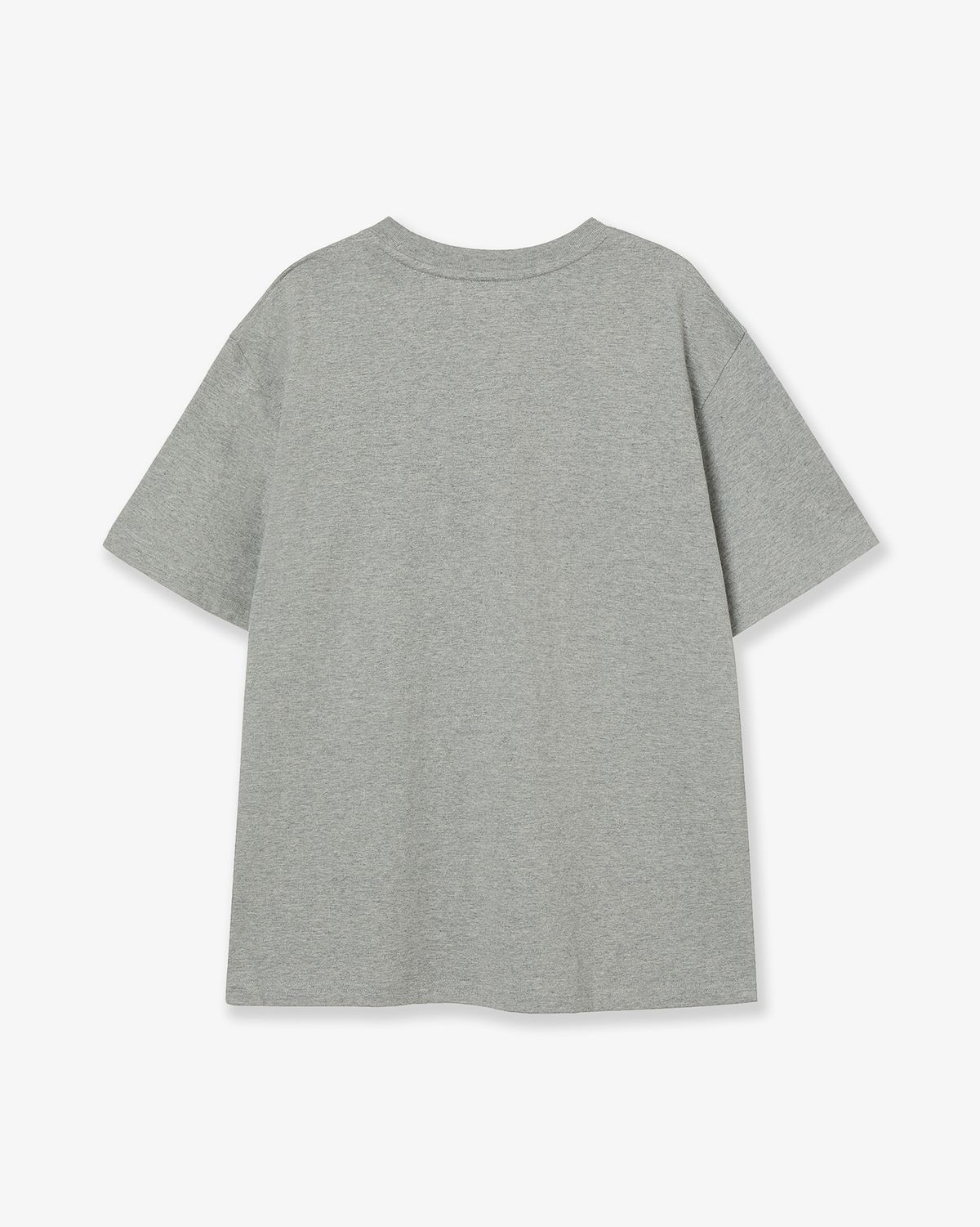 에이이에이이(AEAE) WEB LOGO T-SHIRTS [MELANGE GREY/CAMO]