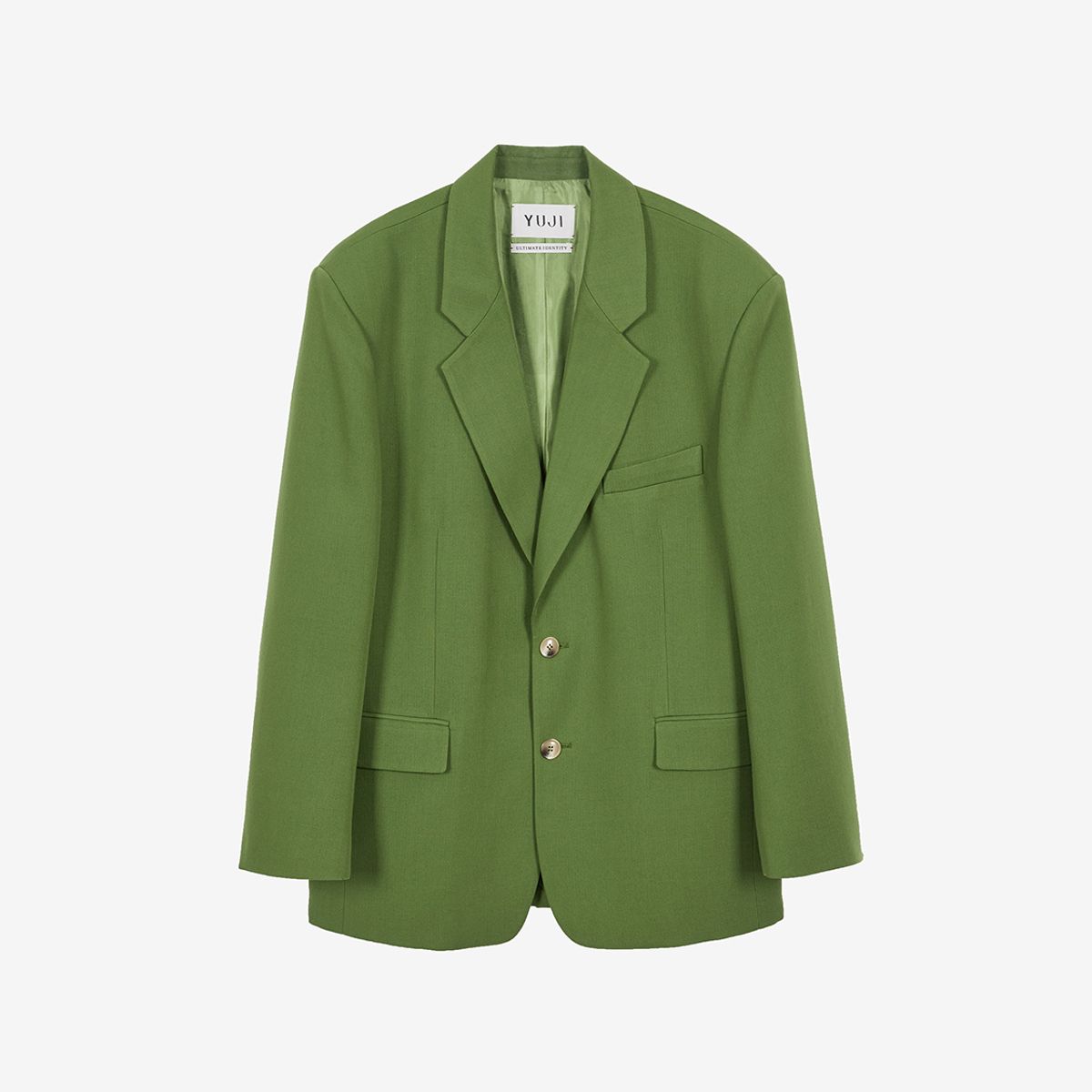 유지(YUJI) WOMENS BLOOMING SINGLE TAILORED JACKET