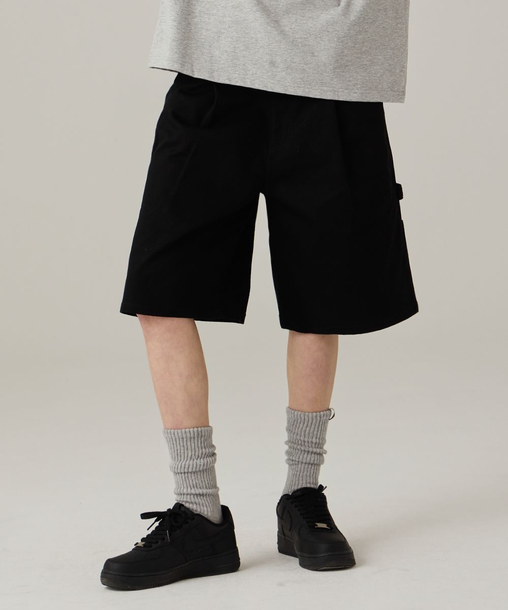 ハーフ・ショートパンツ Cotton Carpenter Bermuda Pants Black THE NORTH FACE ジーンズ 日本未展開モデル ザ・ノースフェイス