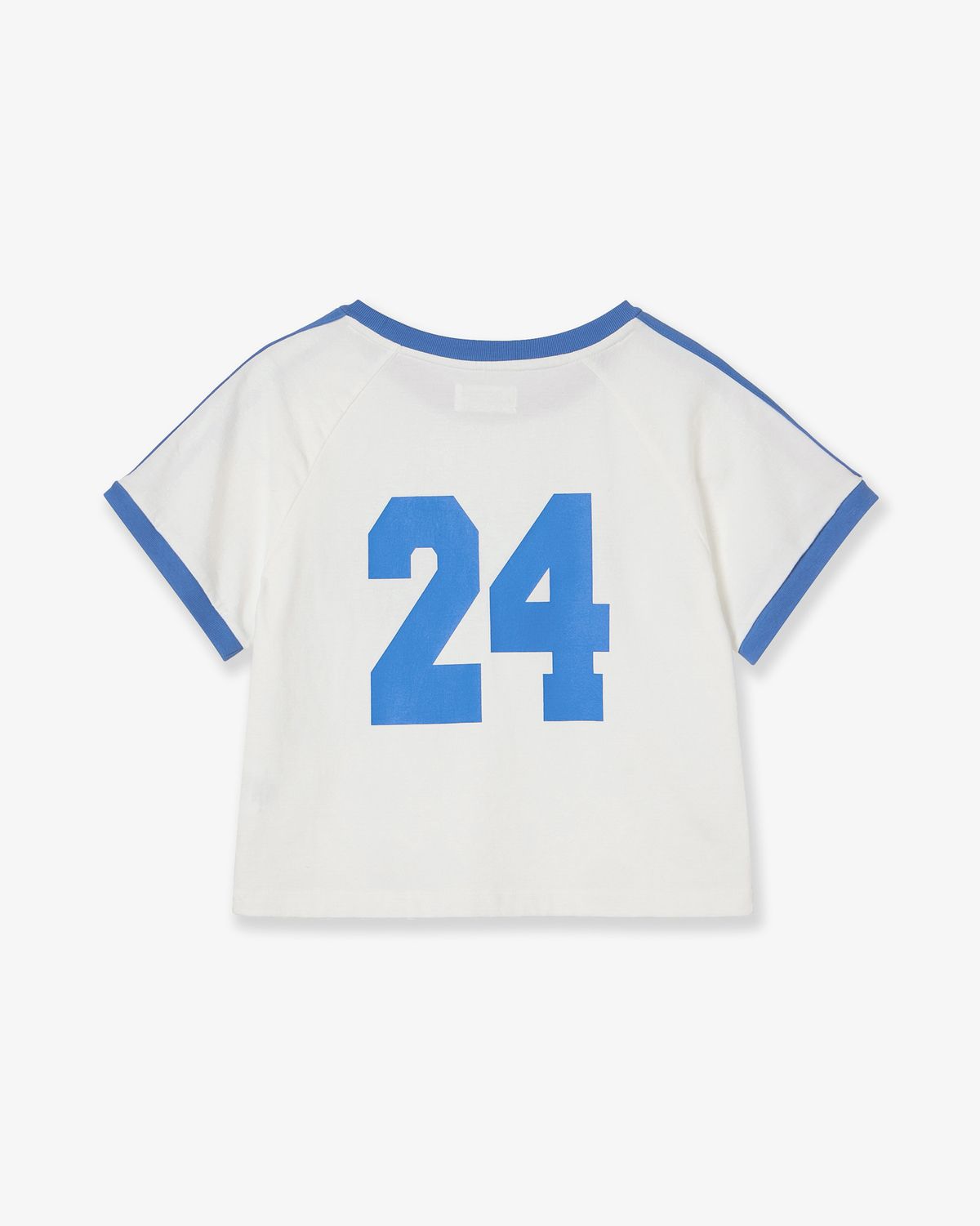에이이에이이(AEAE) ATHLETE STRIPE HALF T-SHIRTS [WHITE]