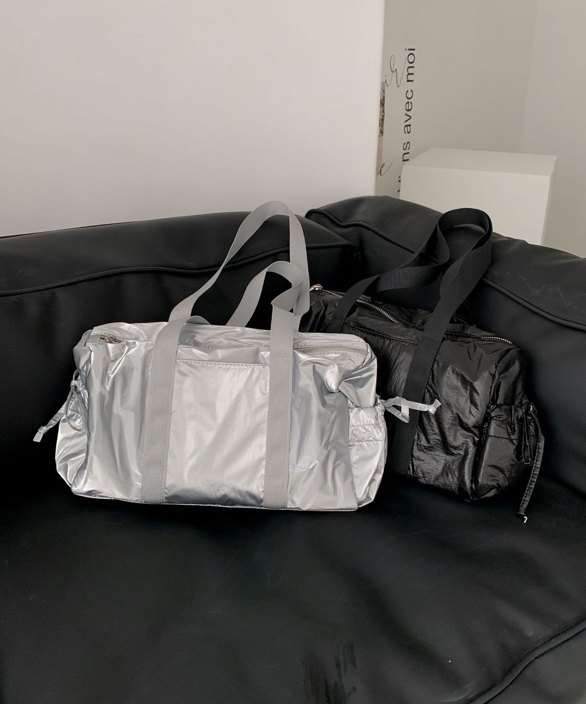 바스카라(VASCARA) String Pocket Duffel Bag (2colors)