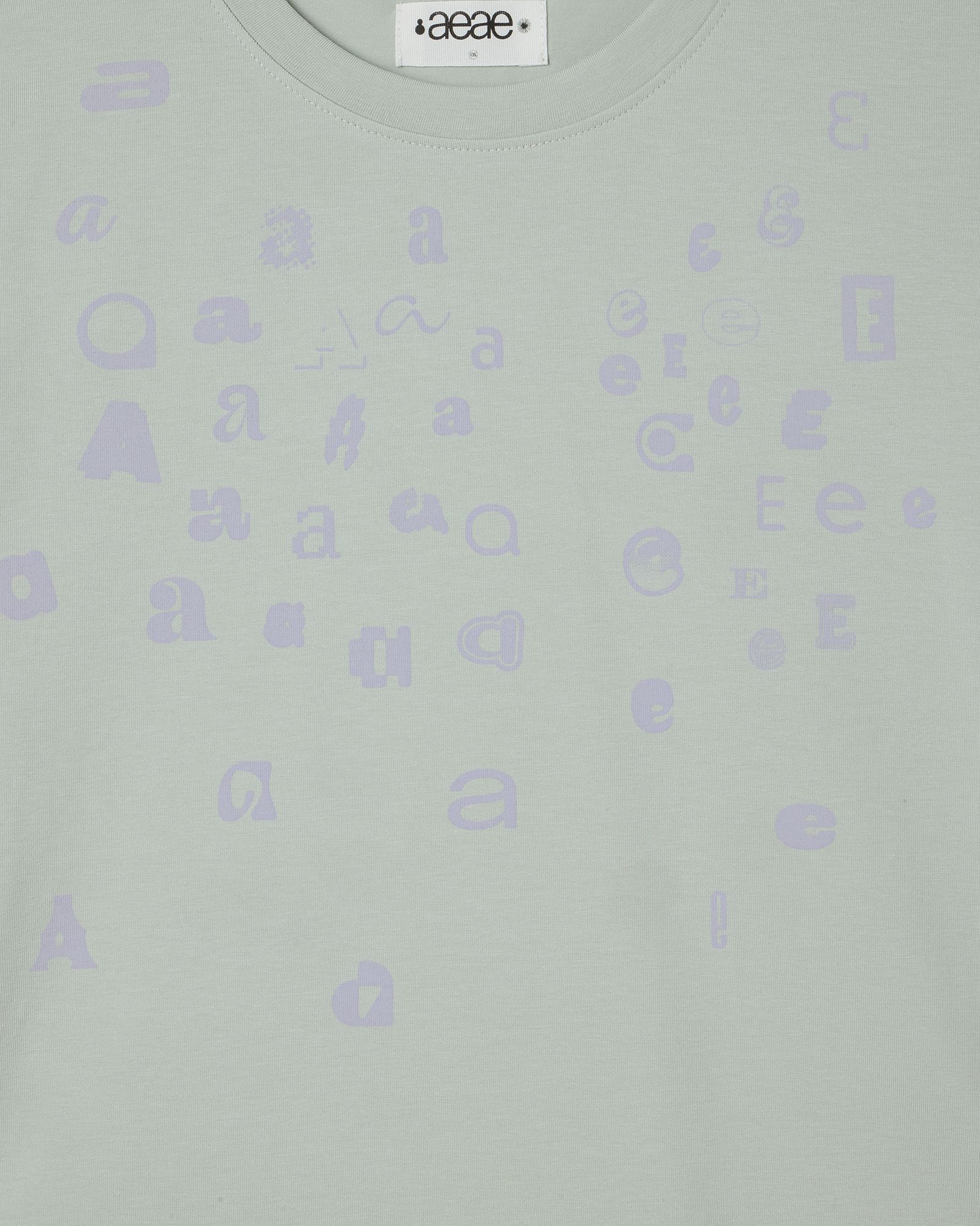 ◆25SS AEAE SCATTERED LETTER TEE/2色◆ ◇25SS AEAE SCATTERED LETTER TEE/2色◇ (AEAE/Tシャツ