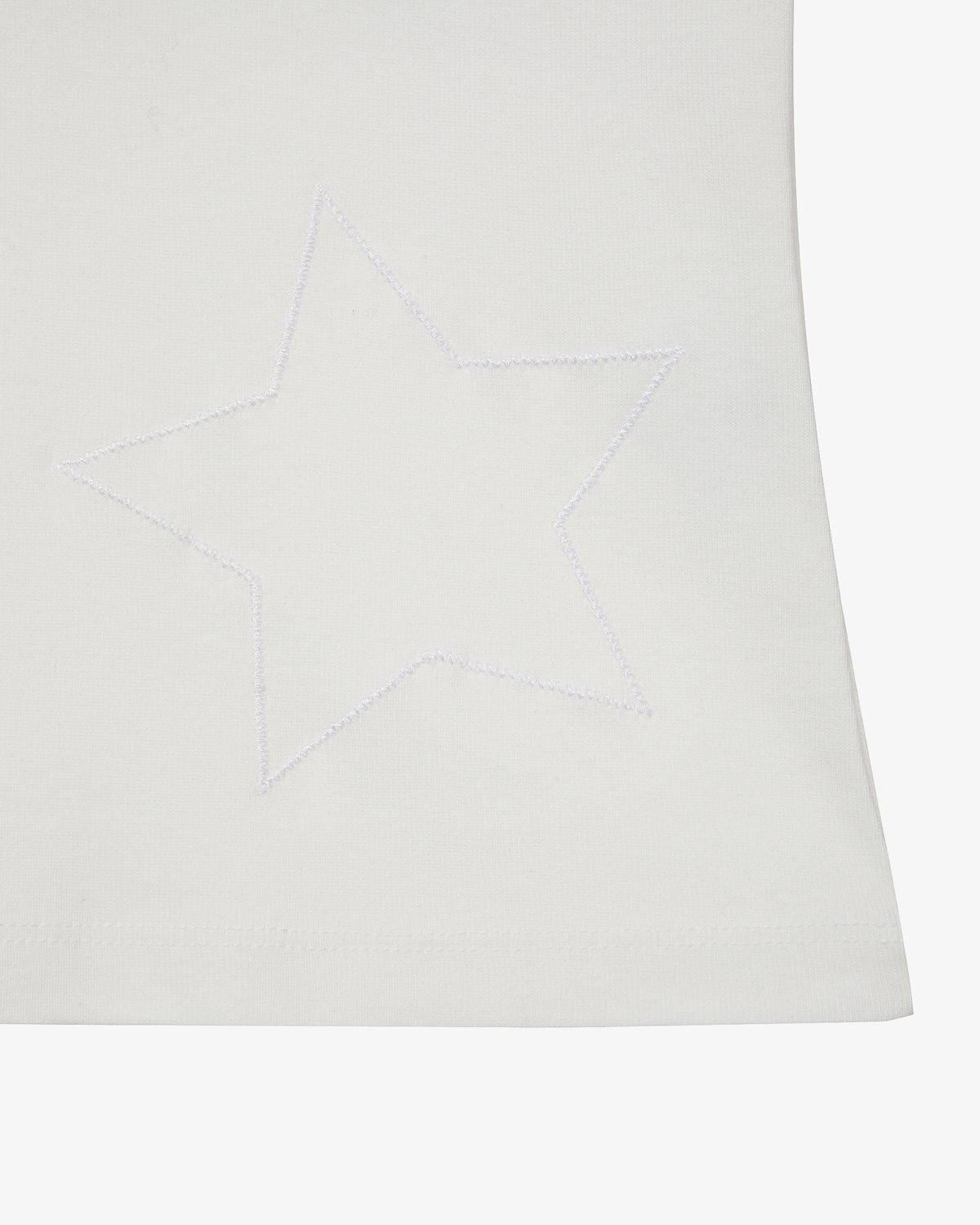 에이이에이이(AEAE) CHECK STAR TEE [WHITE]
