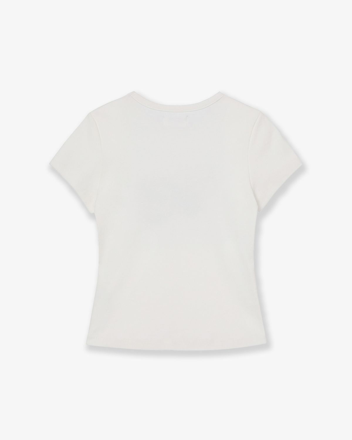 에이이에이이(AEAE) APPLIQUE LOGO TEE [WHITE]