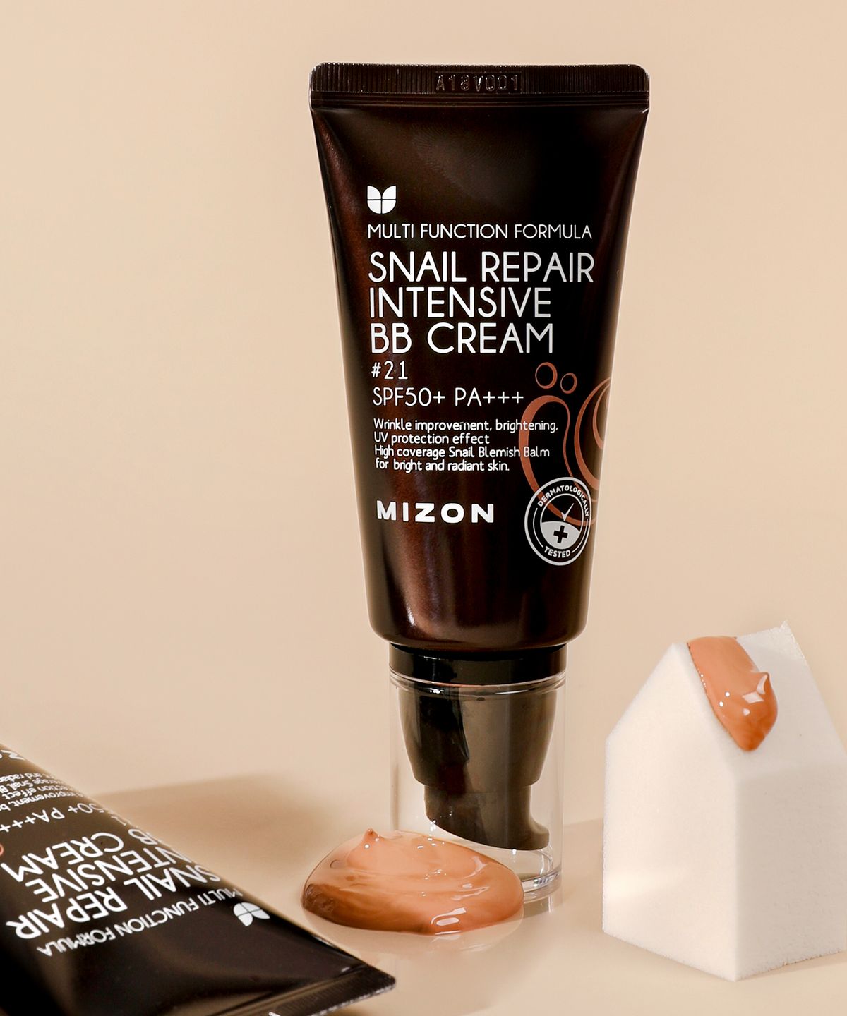 미즈온(MIZON) [리뉴얼] 스네일 리페어 인텐시브 비비크림 SPF50+ PA+++ 50g