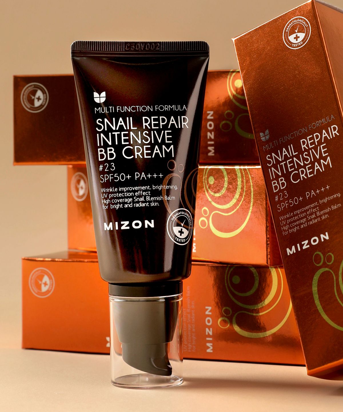 미즈온(MIZON) [리뉴얼] 스네일 리페어 인텐시브 비비크림 SPF50+ PA+++ 50g