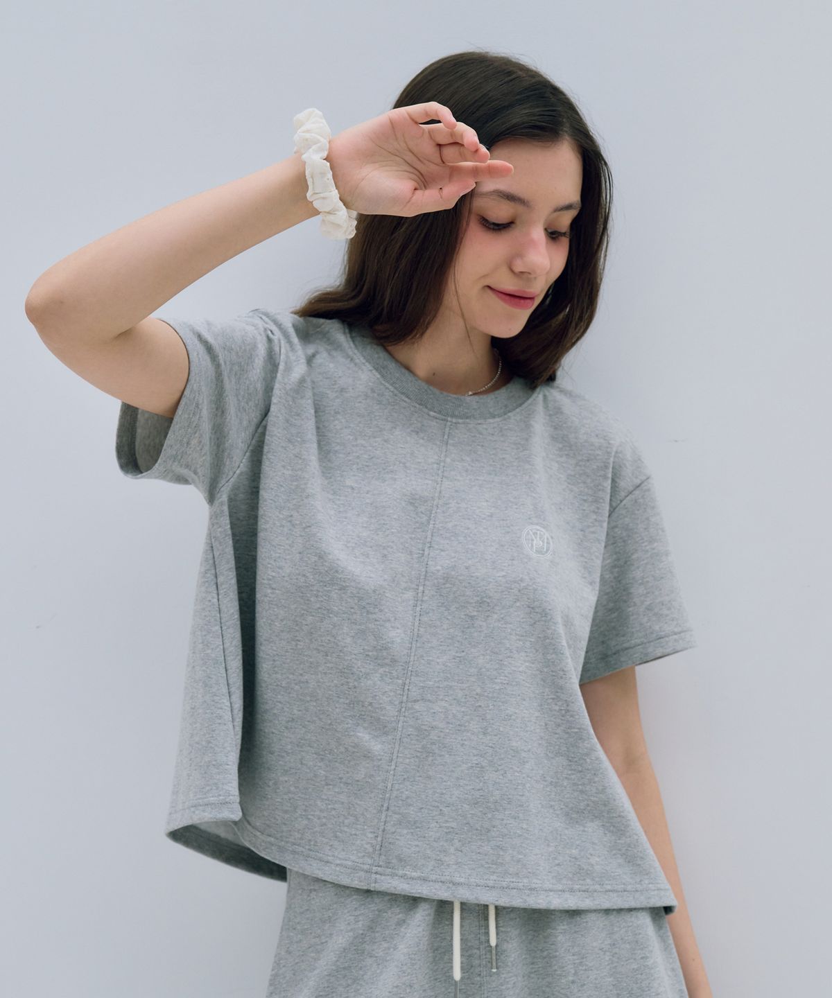 메타퍼(METAPHER) MET 데일리 모던 티셔츠 데일리 그레이