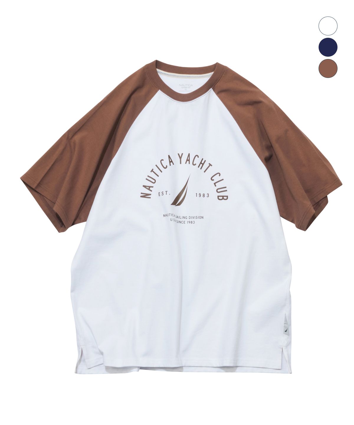 노티카(NAUTICA) 요트클럽 래글런 티셔츠