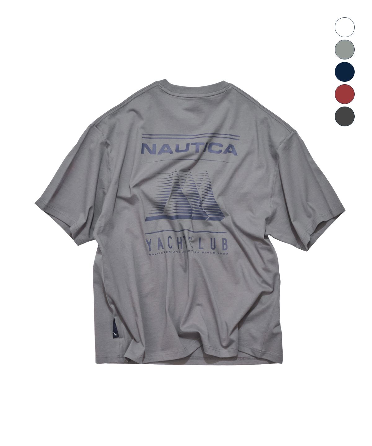 노티카(NAUTICA) 스프린트 포스터 티셔츠(4colors) NTS4856