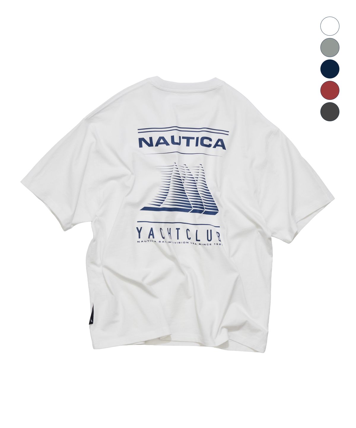 노티카(NAUTICA) 스프린트 포스터 티셔츠(4colors) NTS4856