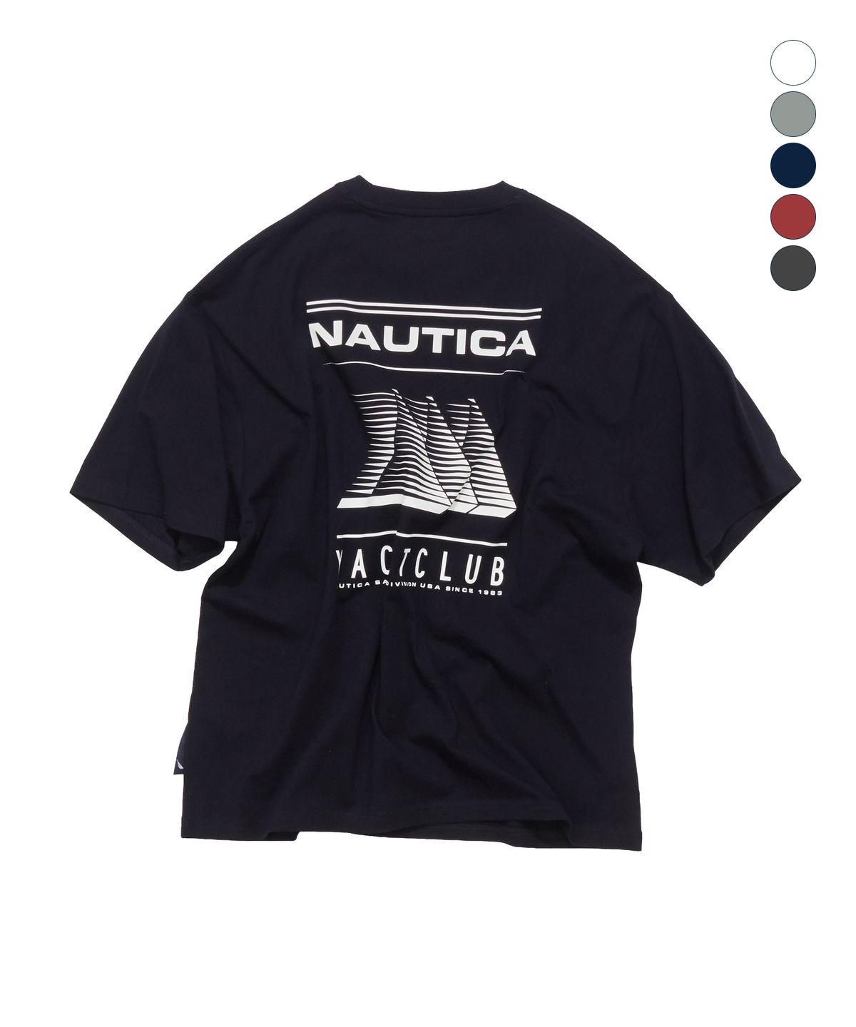 노티카(NAUTICA) 스프린트 포스터 티셔츠(4colors) NTS4856