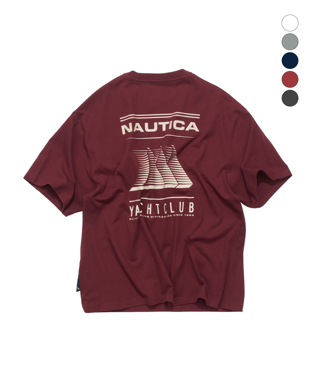 노티카(NAUTICA) 스프린트 포스터 티셔츠(4colors) NTS4856