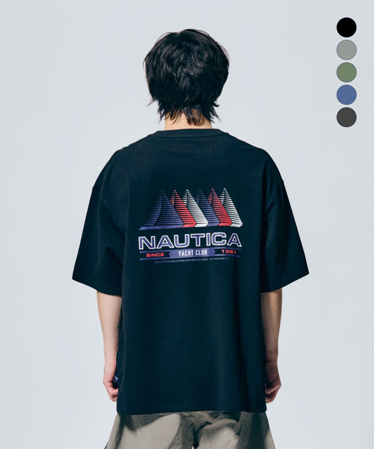 노티카(NAUTICA) 스프린트 레이싱 티셔츠(4colors) NTS4866