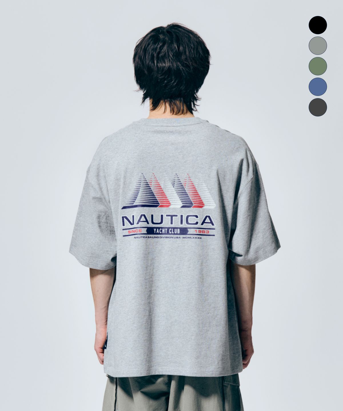 노티카(NAUTICA) 스프린트 레이싱 티셔츠(4colors) NTS4866