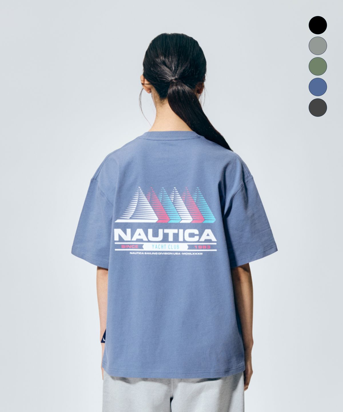 노티카(NAUTICA) 스프린트 레이싱 티셔츠(4colors) NTS4866