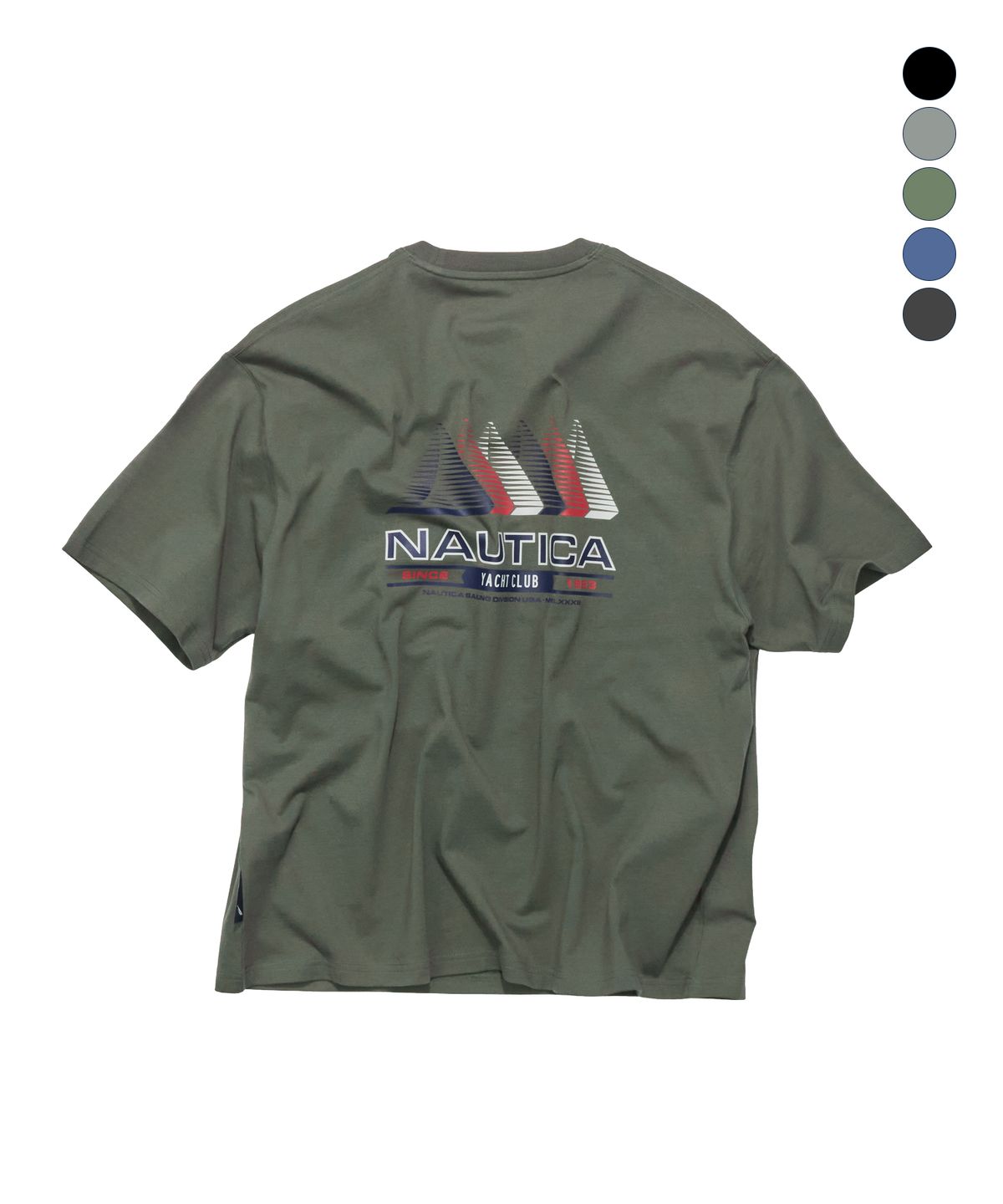 노티카(NAUTICA) 스프린트 레이싱 티셔츠(4colors) NTS4866