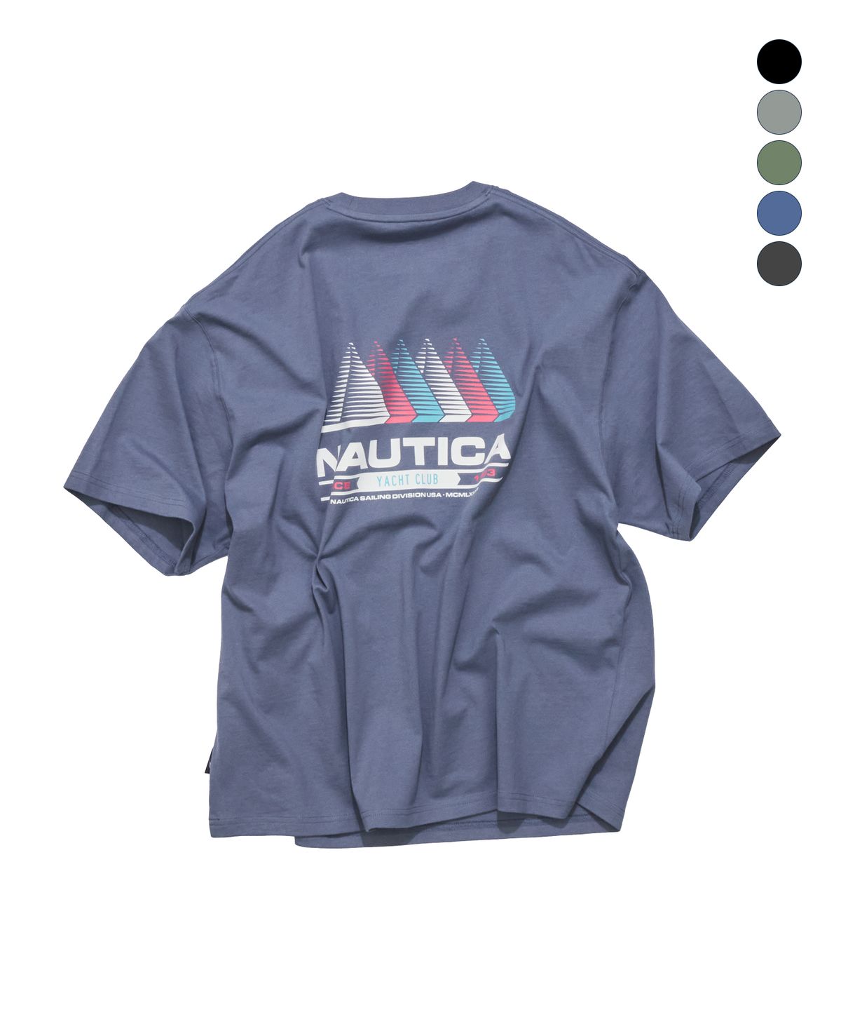노티카(NAUTICA) 스프린트 레이싱 티셔츠(4colors) NTS4866