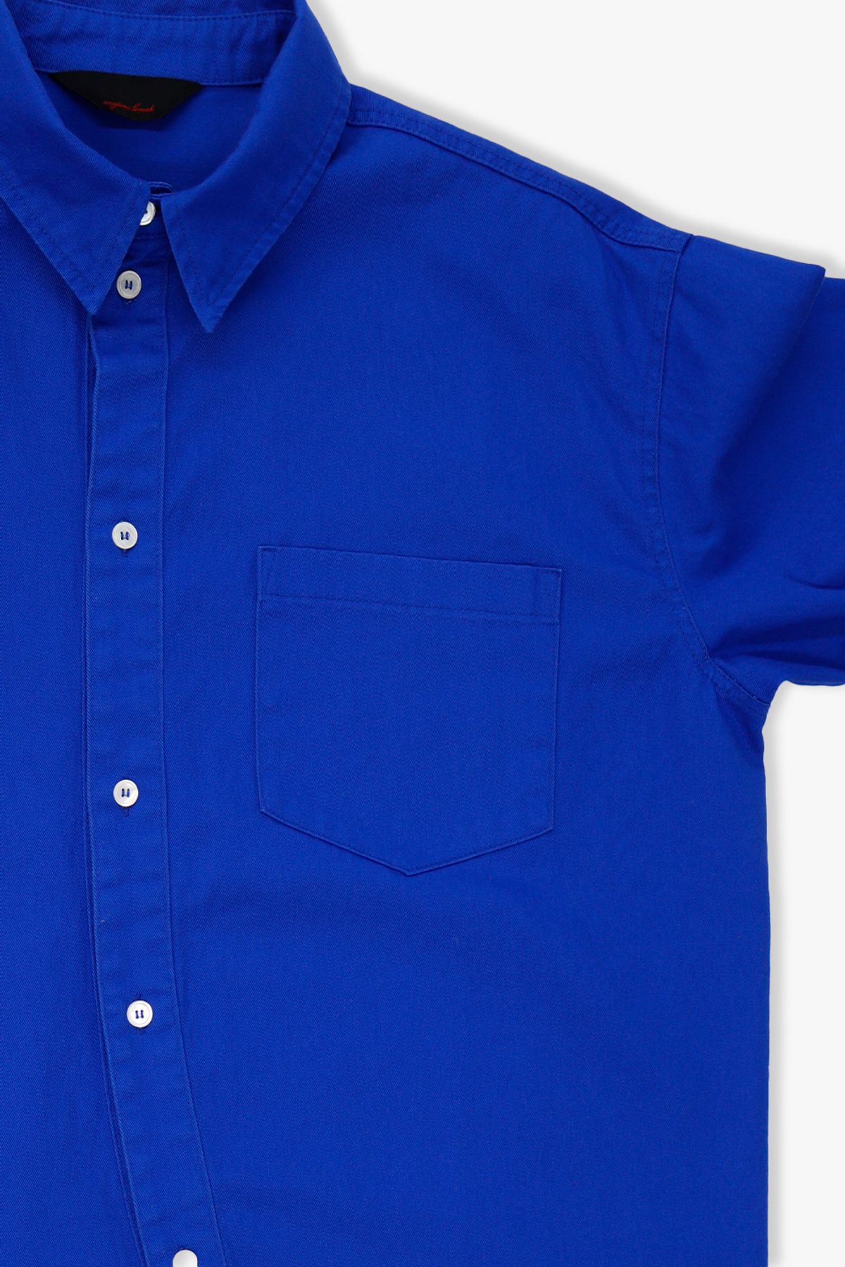 애니타임로릭(ANYTIME LOREAK) MARIGOLD WASHED SHIRT - BLUE