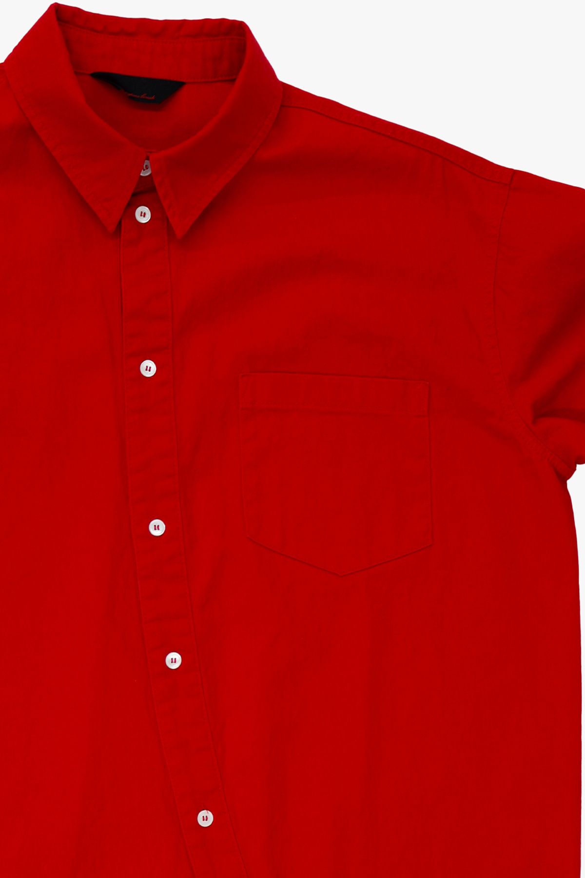 애니타임로릭(ANYTIME LOREAK) MARIGOLD WASHED SHIRT - RED
