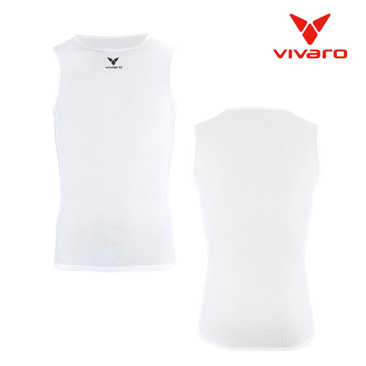 비바로(VIVARO) 자전거 베이스 레이어 이너웨어 화이트