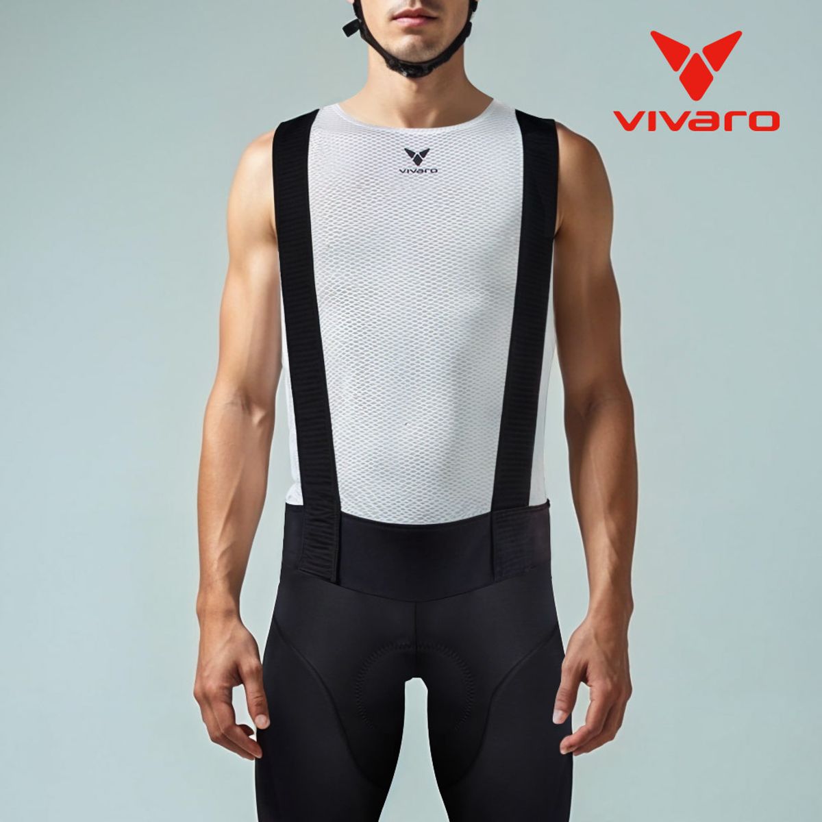 비바로(VIVARO) 자전거 베이스 레이어 이너웨어 화이트