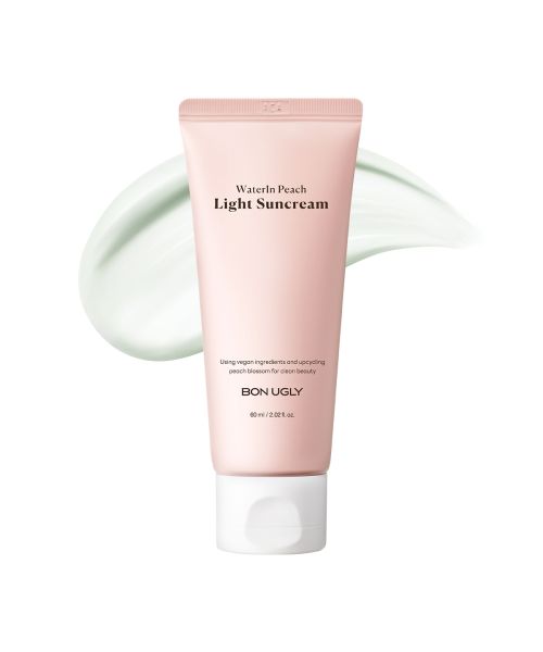 bonugly Watery Peach Light Sunscreen 60ml (SPF 50+ PA++++) + Firming Kelp 3 types (1.5ml x 3) 7 sheets as a gift.