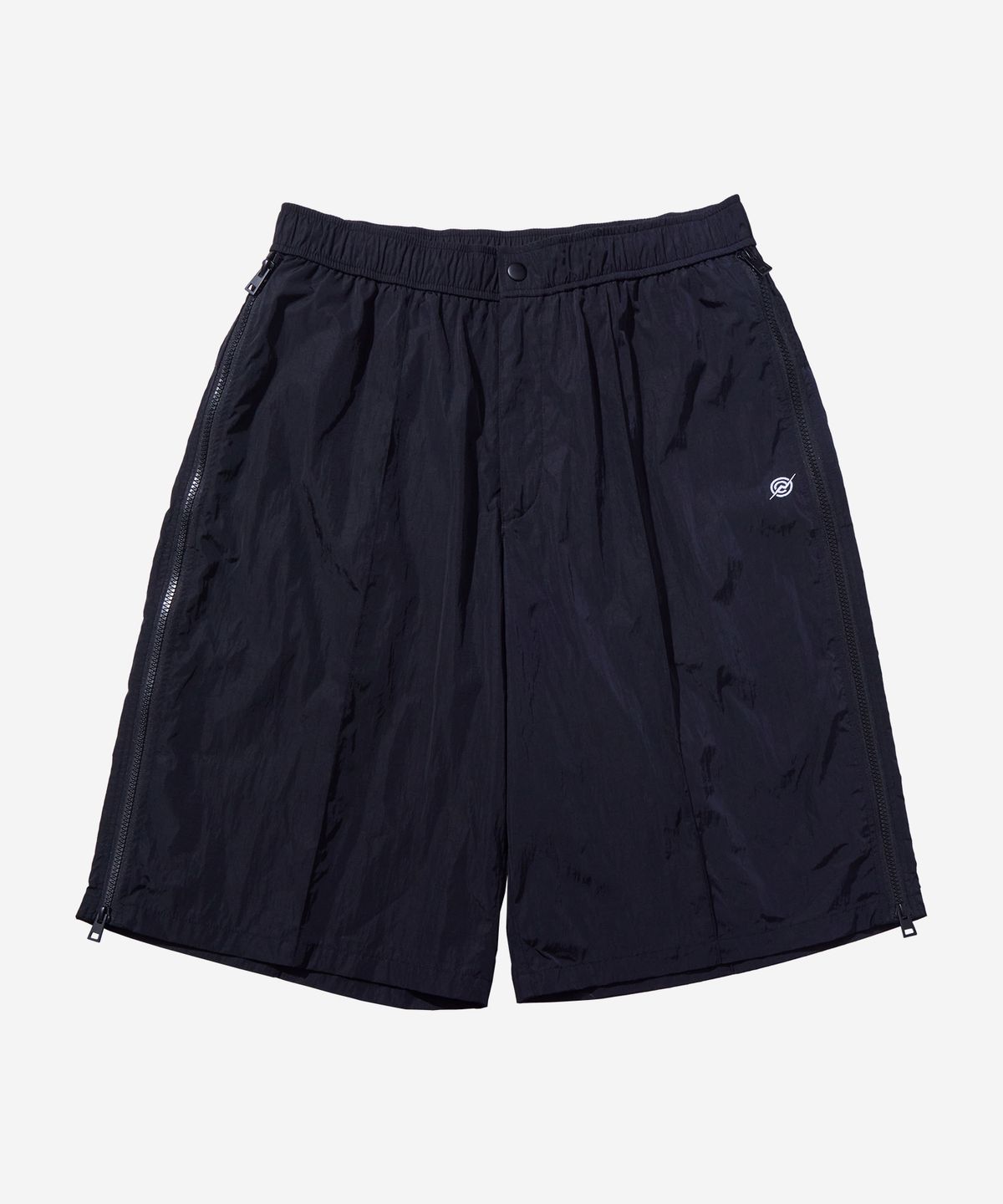 칼라파타르(KALAPATTHAR) Nylon Holographic Detachable Shorts - Black