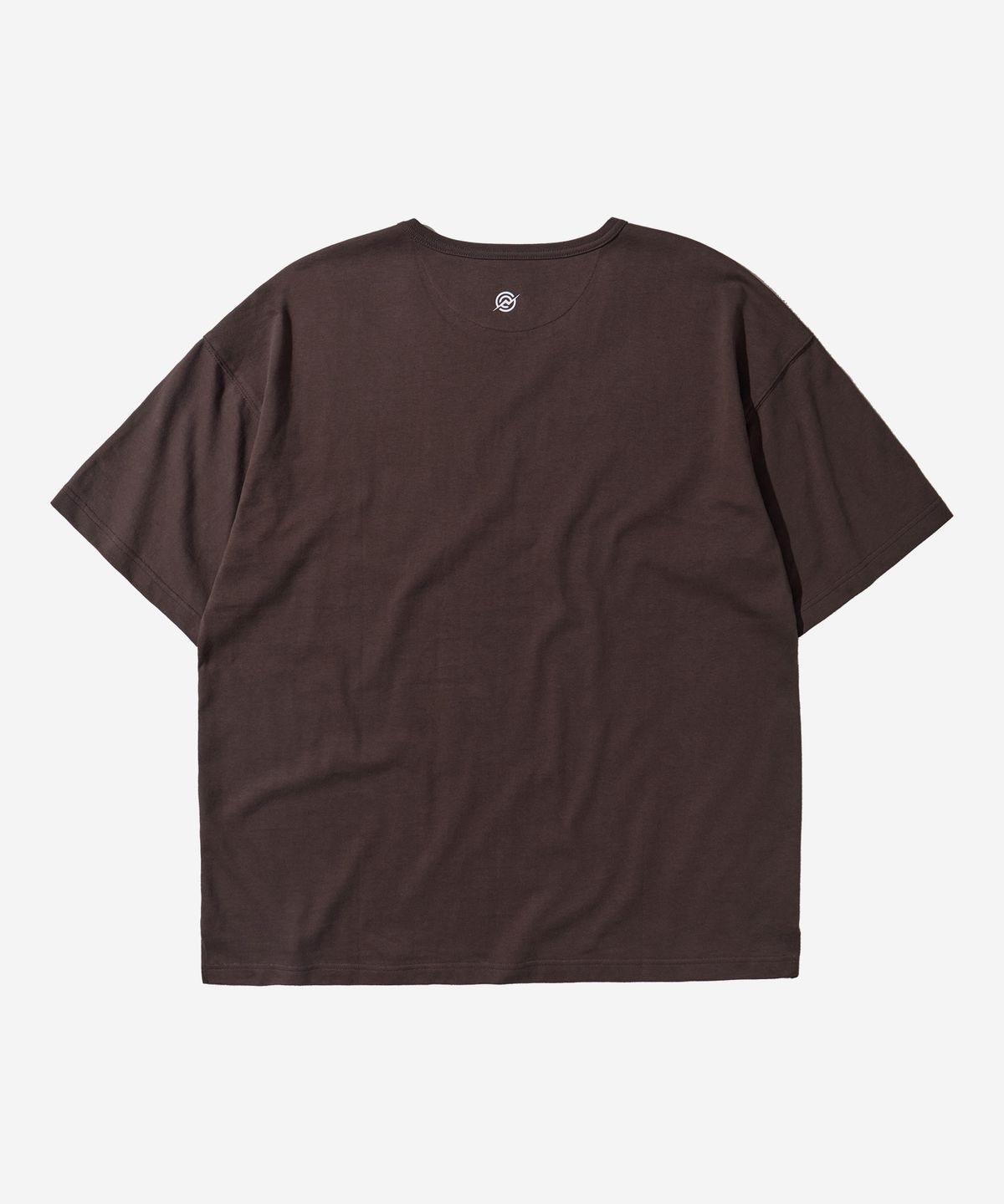 칼라파타르(KALAPATTHAR) Graphic Logo Loose Fit T-Shirt - Dark Beige