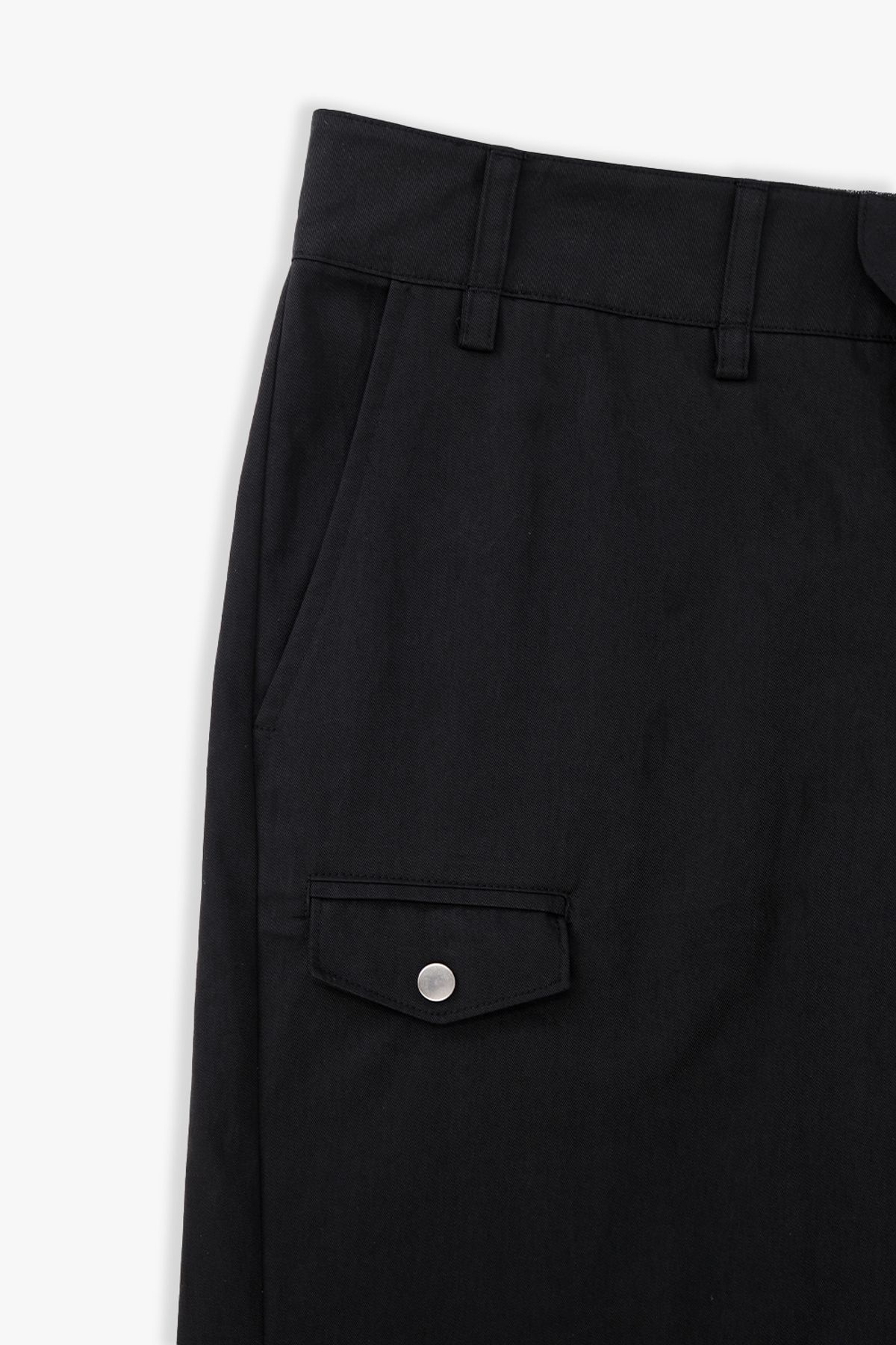 애니타임로릭(ANYTIME LOREAK) CELOSIA COTTON PANTS - BLACK