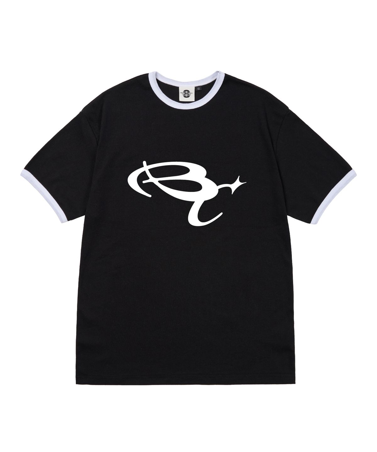 본챔스(BORN CHAMPS) [5 COLORS] BC_STAR 여성 후라이스 링거 반팔티셔츠 B25ST50