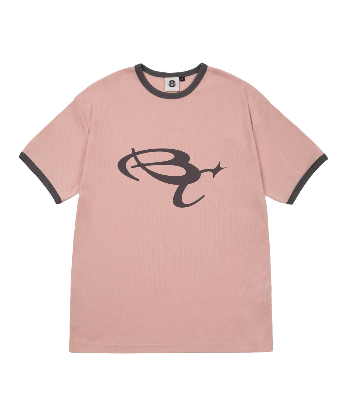 본챔스(BORN CHAMPS) [5 COLORS] BC_STAR 여성 후라이스 링거 반팔티셔츠 B25ST50