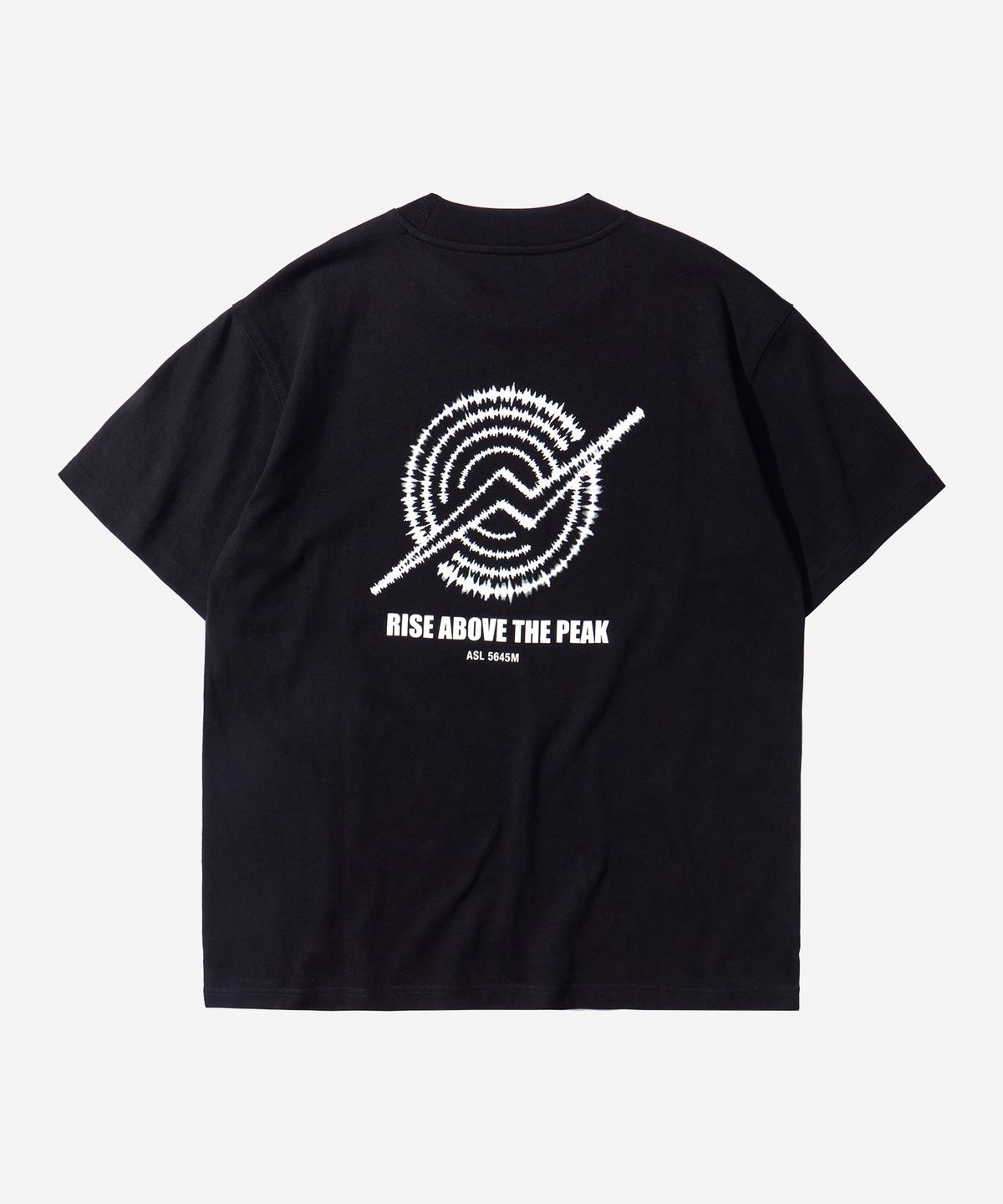 칼라파타르(KALAPATTHAR) Signature Logo Loose Fit T-Shirt - Black