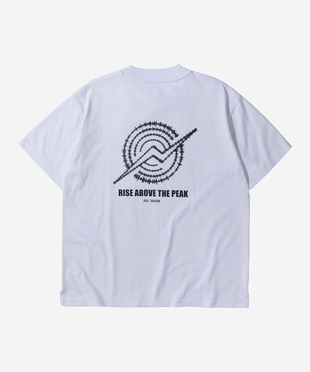 칼라파타르(KALAPATTHAR) Signature Logo Loose Fit T-Shirt - White
