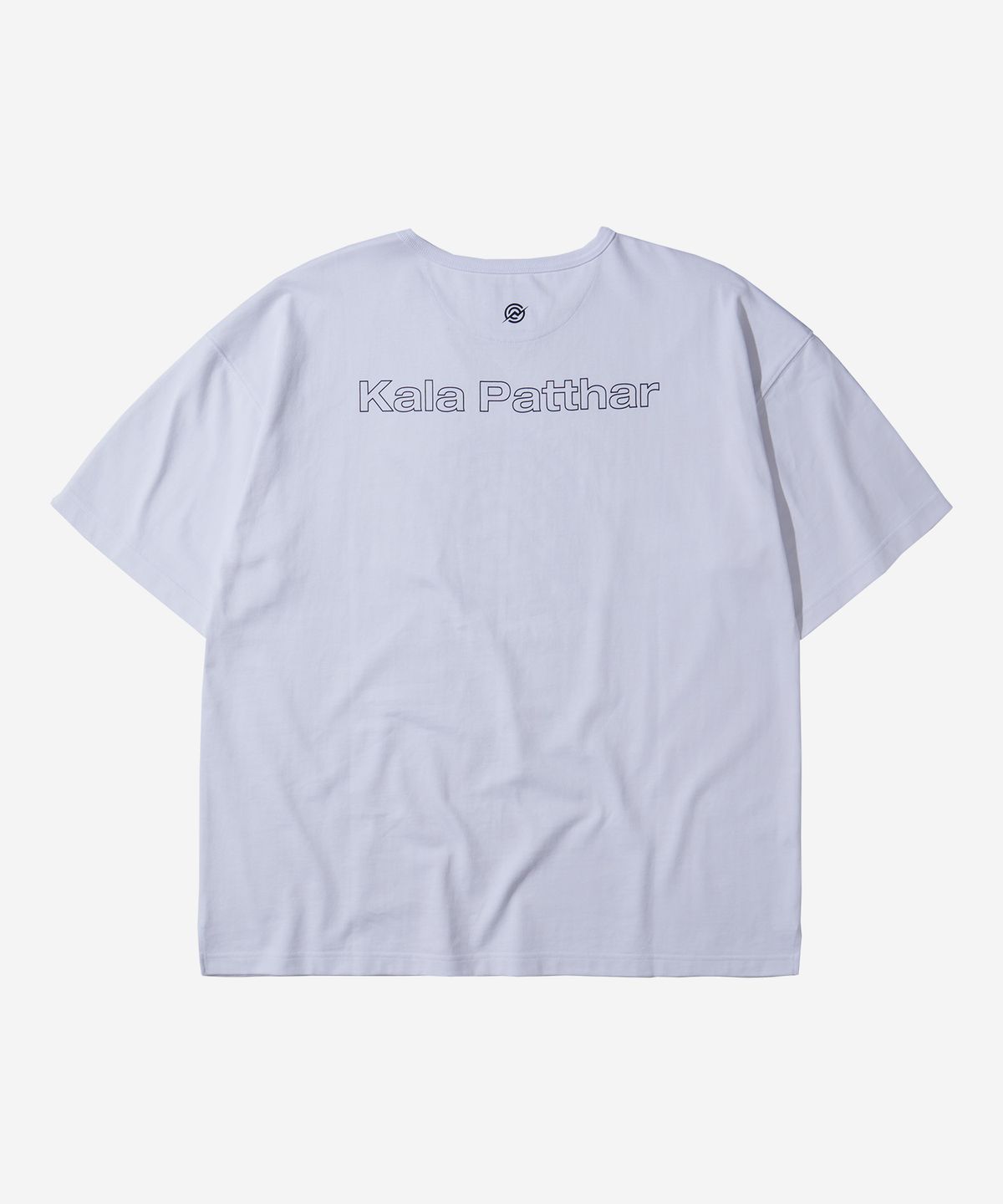 칼라파타르(KALAPATTHAR) Front Logo Loose Fit T-Shirt - White
