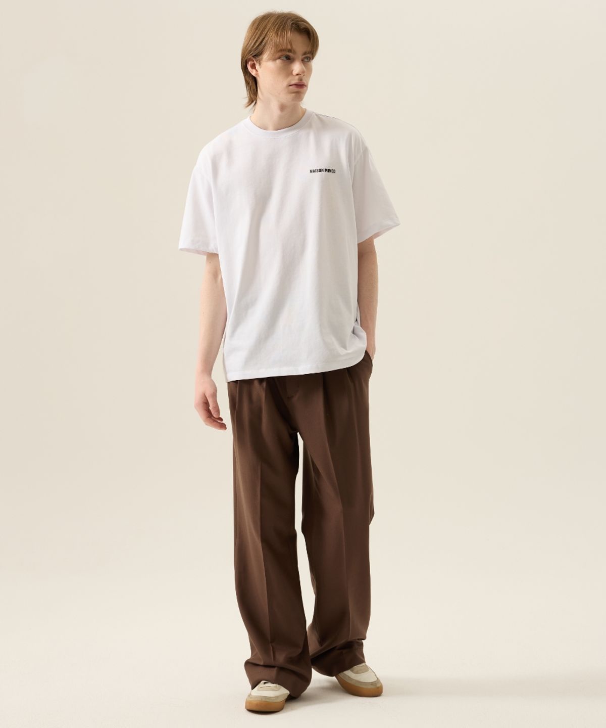 메종미네드(MAISON MINED) [4COLOR] SUPIMA ROUND NECK