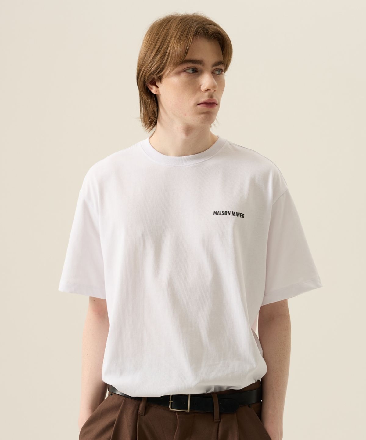 메종미네드(MAISON MINED) [4COLOR] SUPIMA ROUND NECK