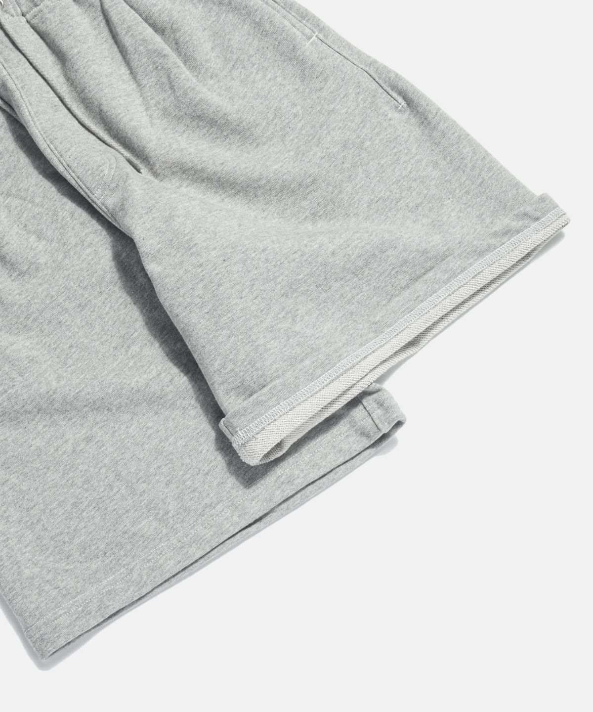 에스피오나지(ESPIONAGE) Pleated Sweat Shorts Grey