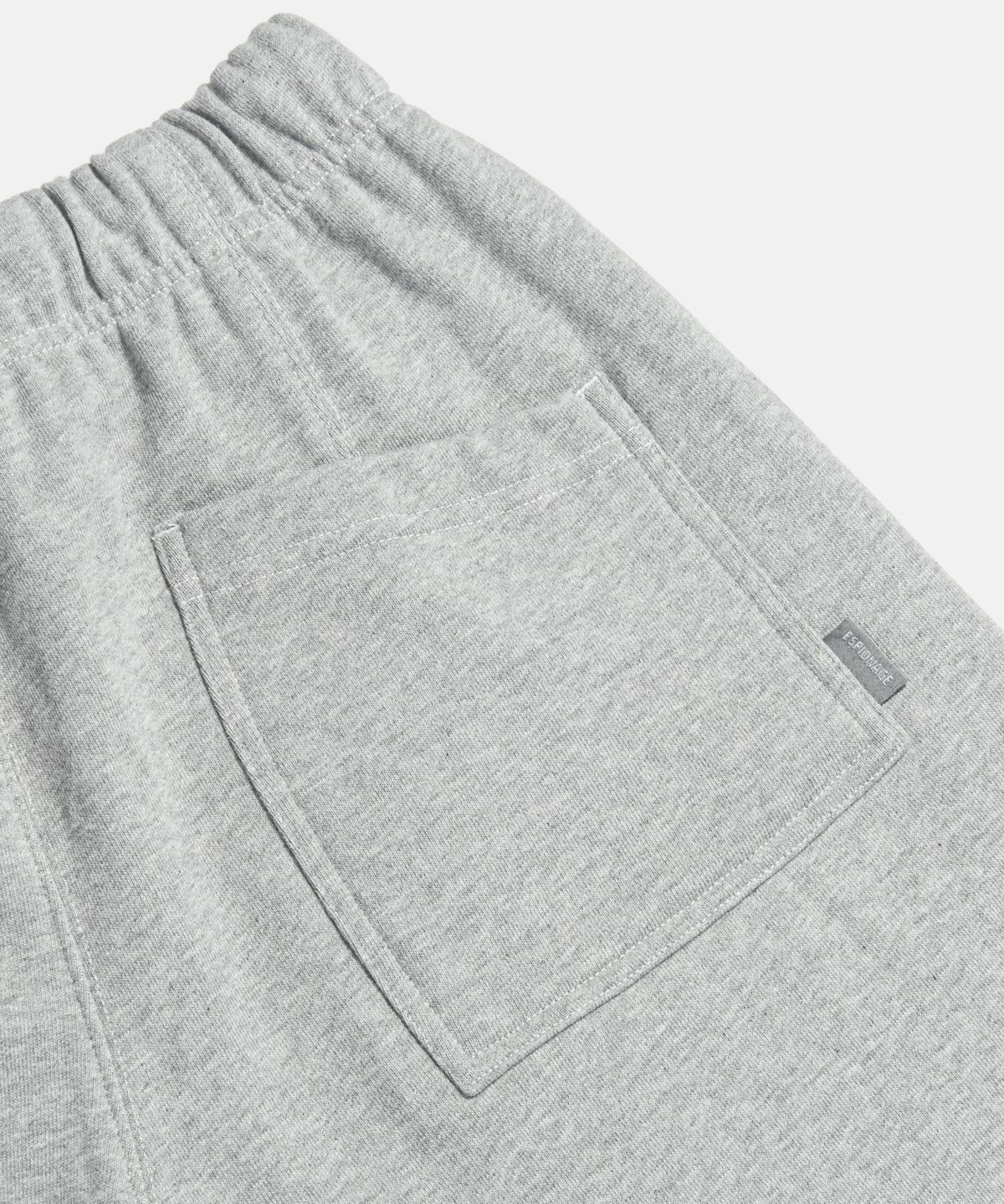 에스피오나지(ESPIONAGE) Pleated Sweat Shorts Grey