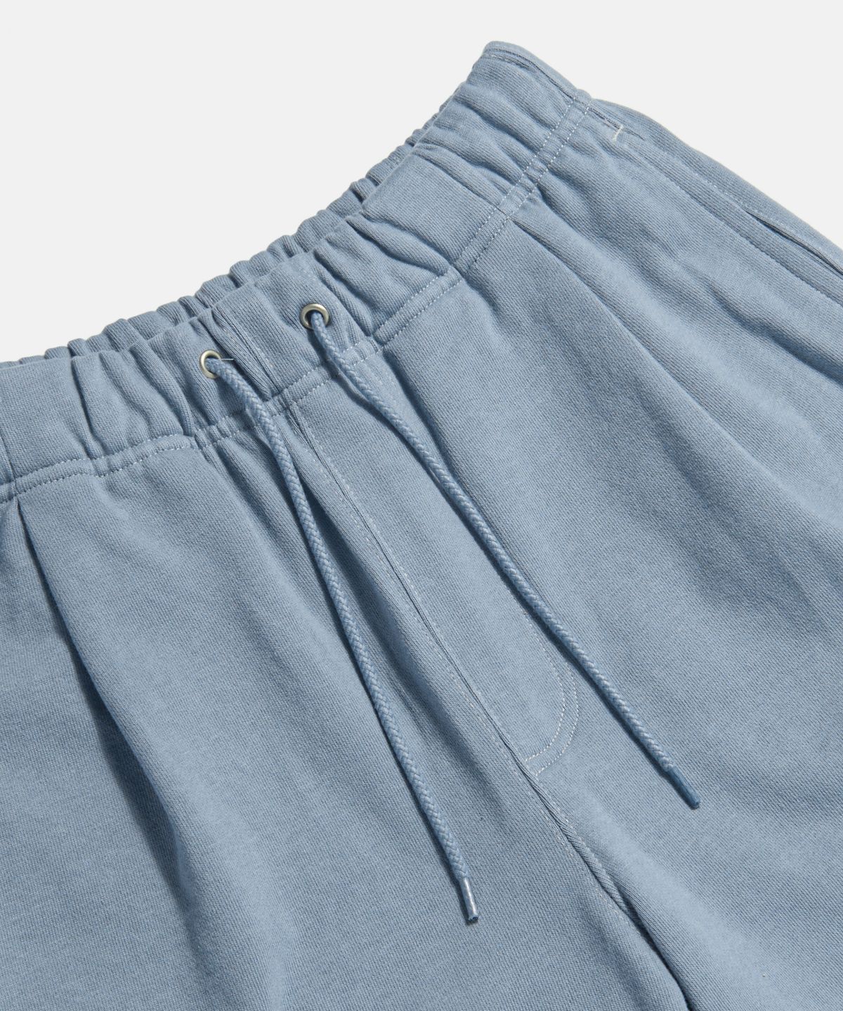 에스피오나지(ESPIONAGE) Pleated Sweat Shorts Misty Blue