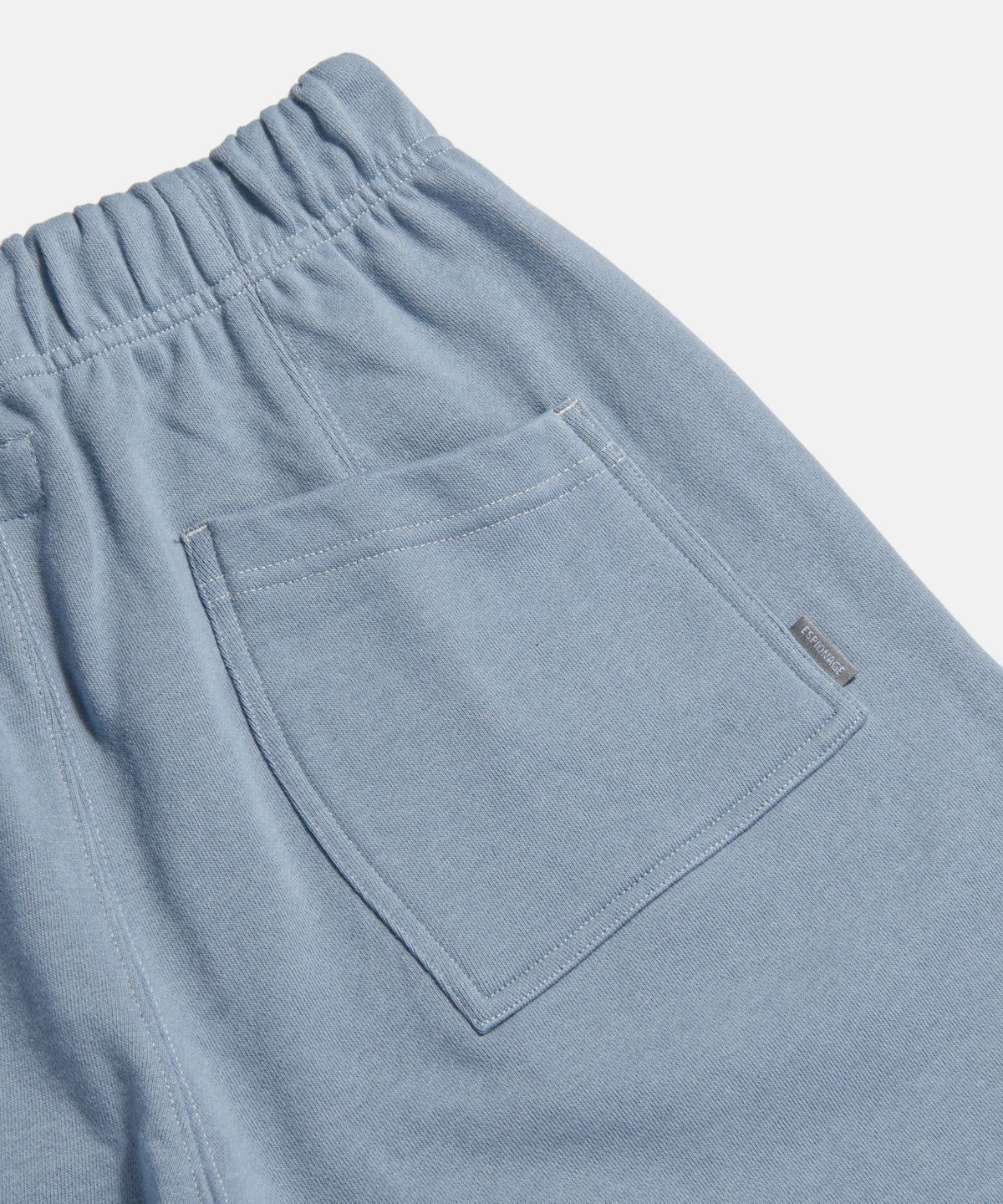 에스피오나지(ESPIONAGE) Pleated Sweat Shorts Misty Blue