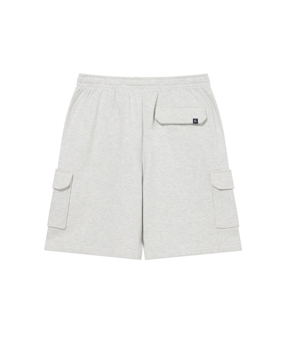 커버낫(COVERNAT) 레귤러 어센틱 스웻 카고 쇼츠 Heather Gray
