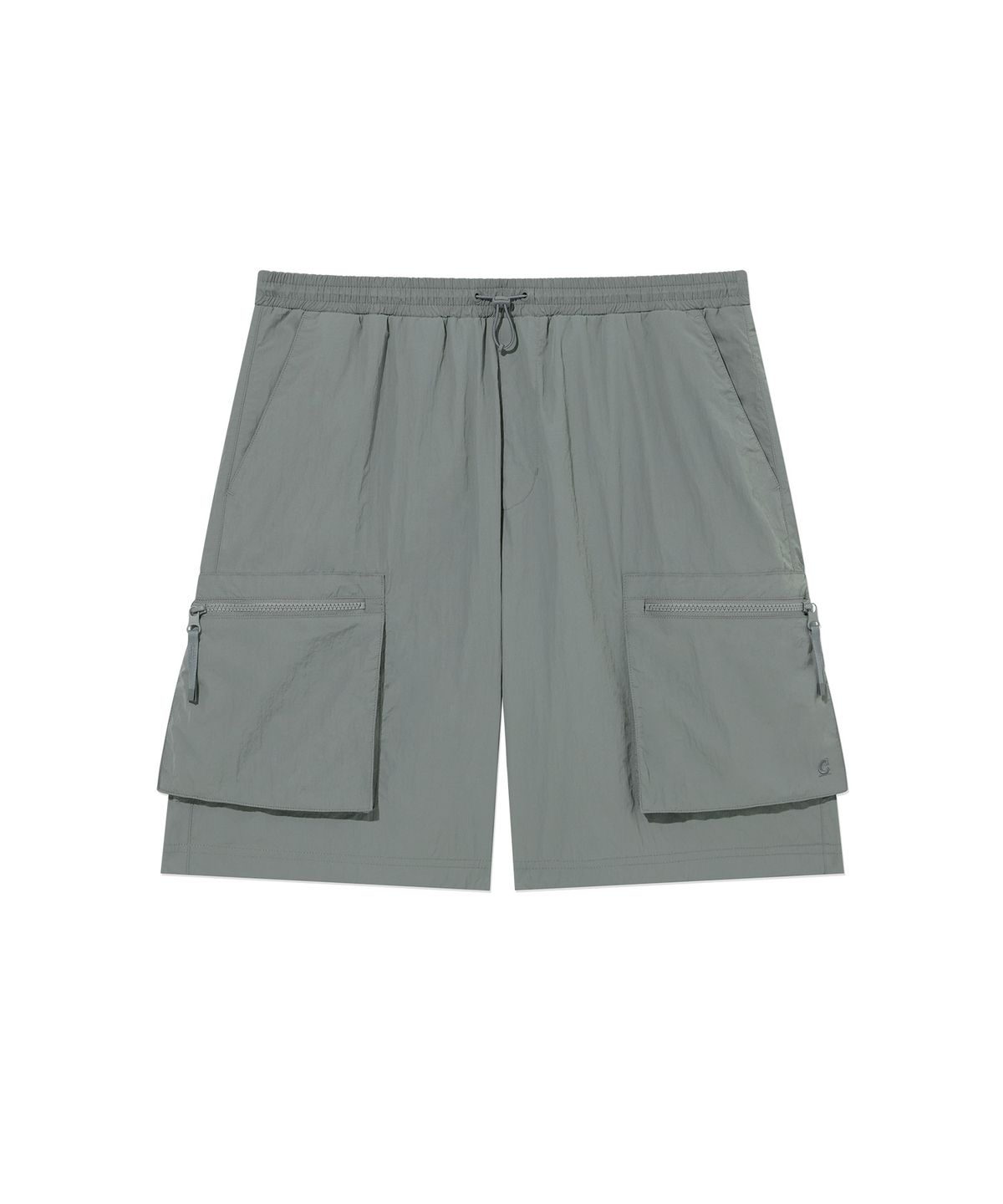커버낫(COVERNAT) 우븐 유틸리티 레귤러 카고 쇼츠 Sage Gray