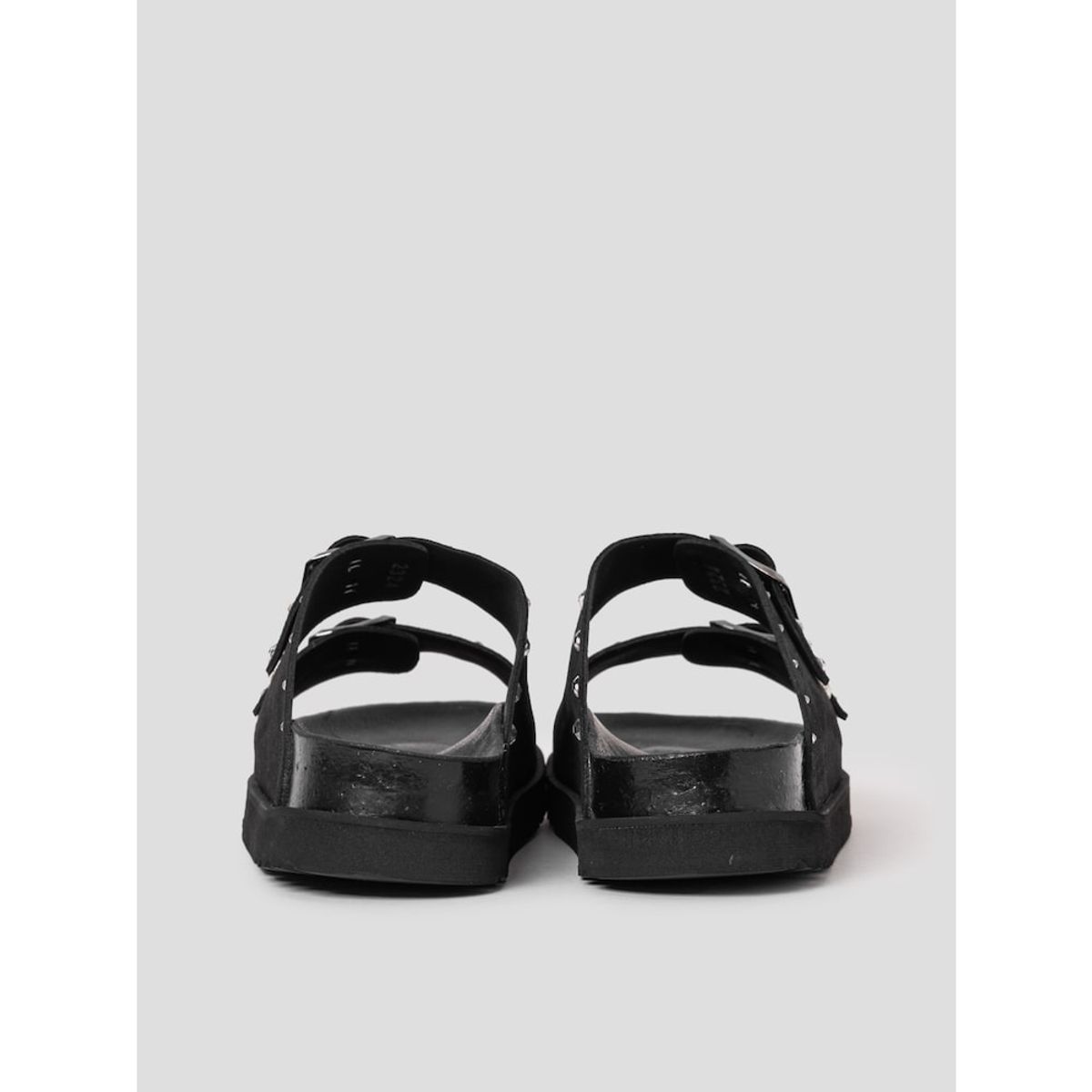 숄(SCHOLL) [Scholl X SWAROVSKI] 코르크 투스트랩 샌들  블랙 (HH54K2H185)