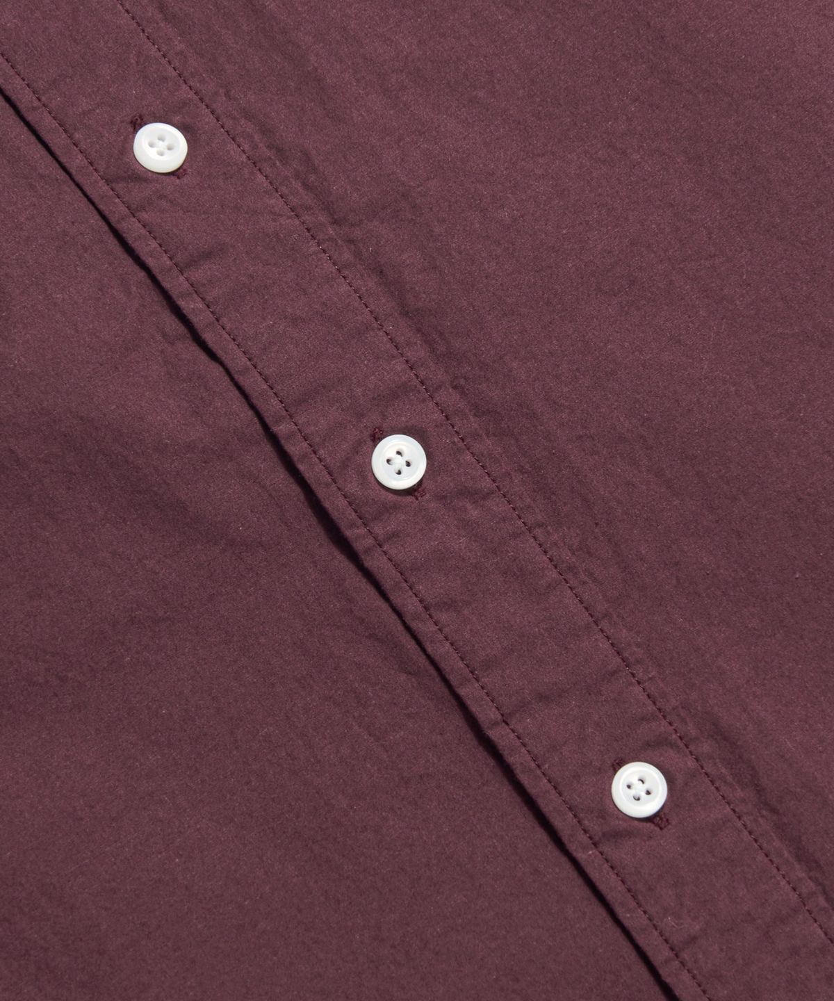 에스피오나지(ESPIONAGE) Crest Logo S/S Over Shirt Burgundy