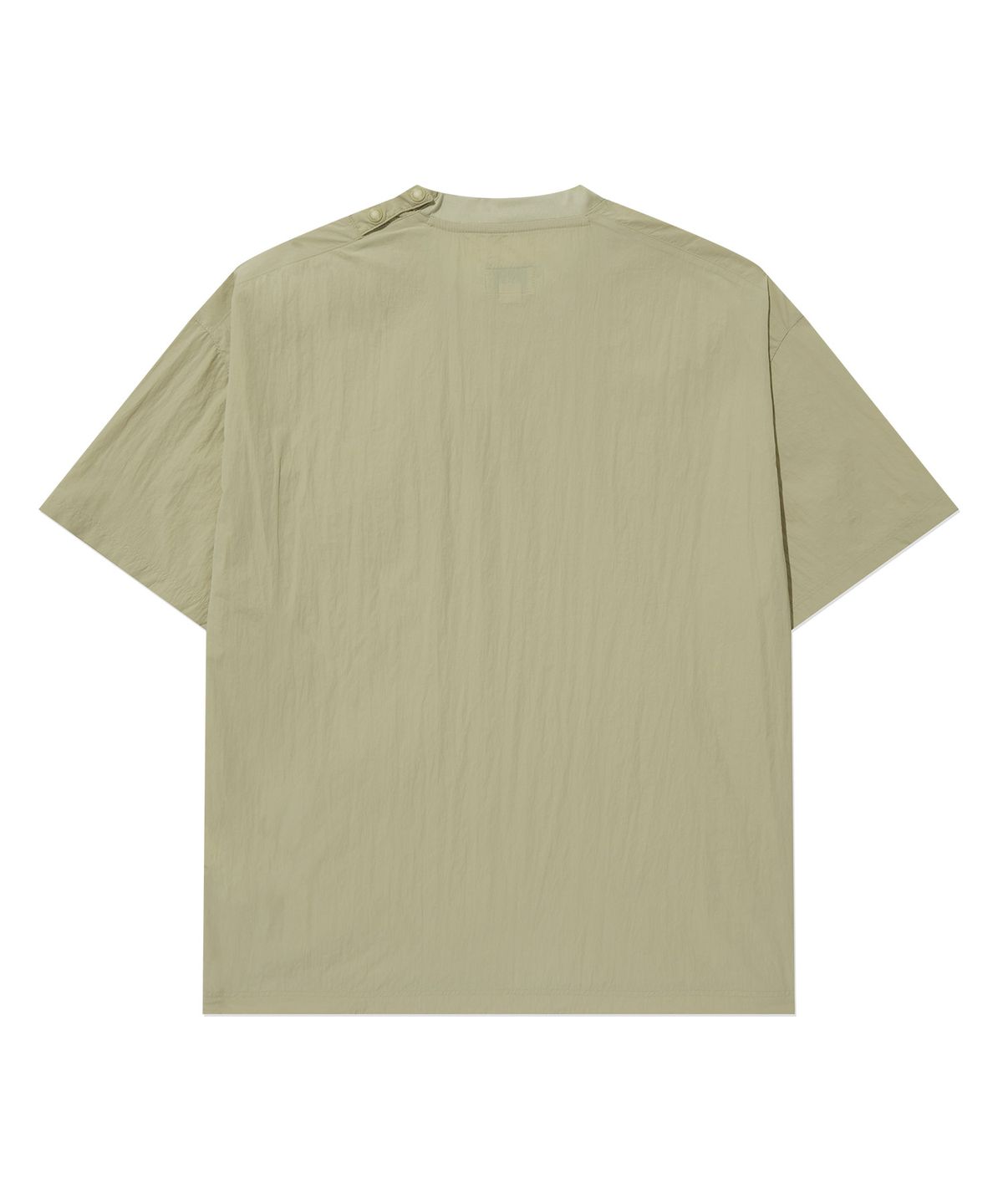 커버낫(COVERNAT) 우븐 유틸리티 티셔츠 Beige
