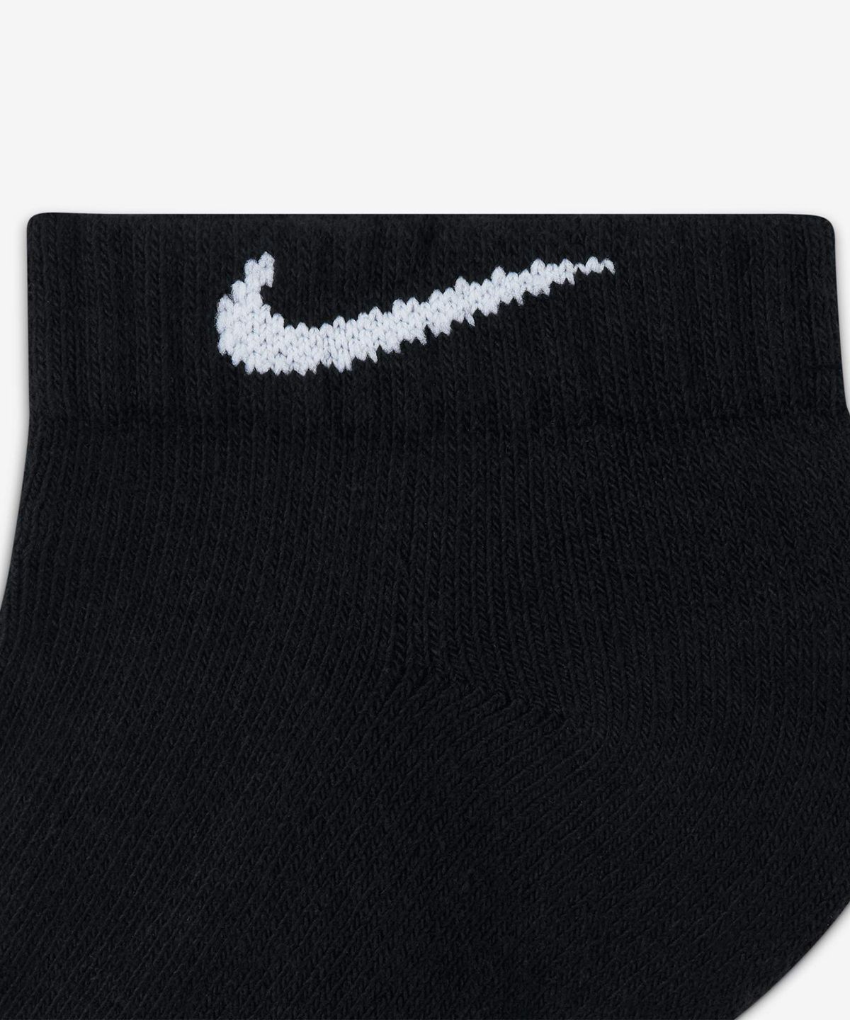 나이키(NIKE) 에브리데이 쿠션 트레이닝 로우 삭스(3켤레) - 블랙:화이트 / SX7670-010