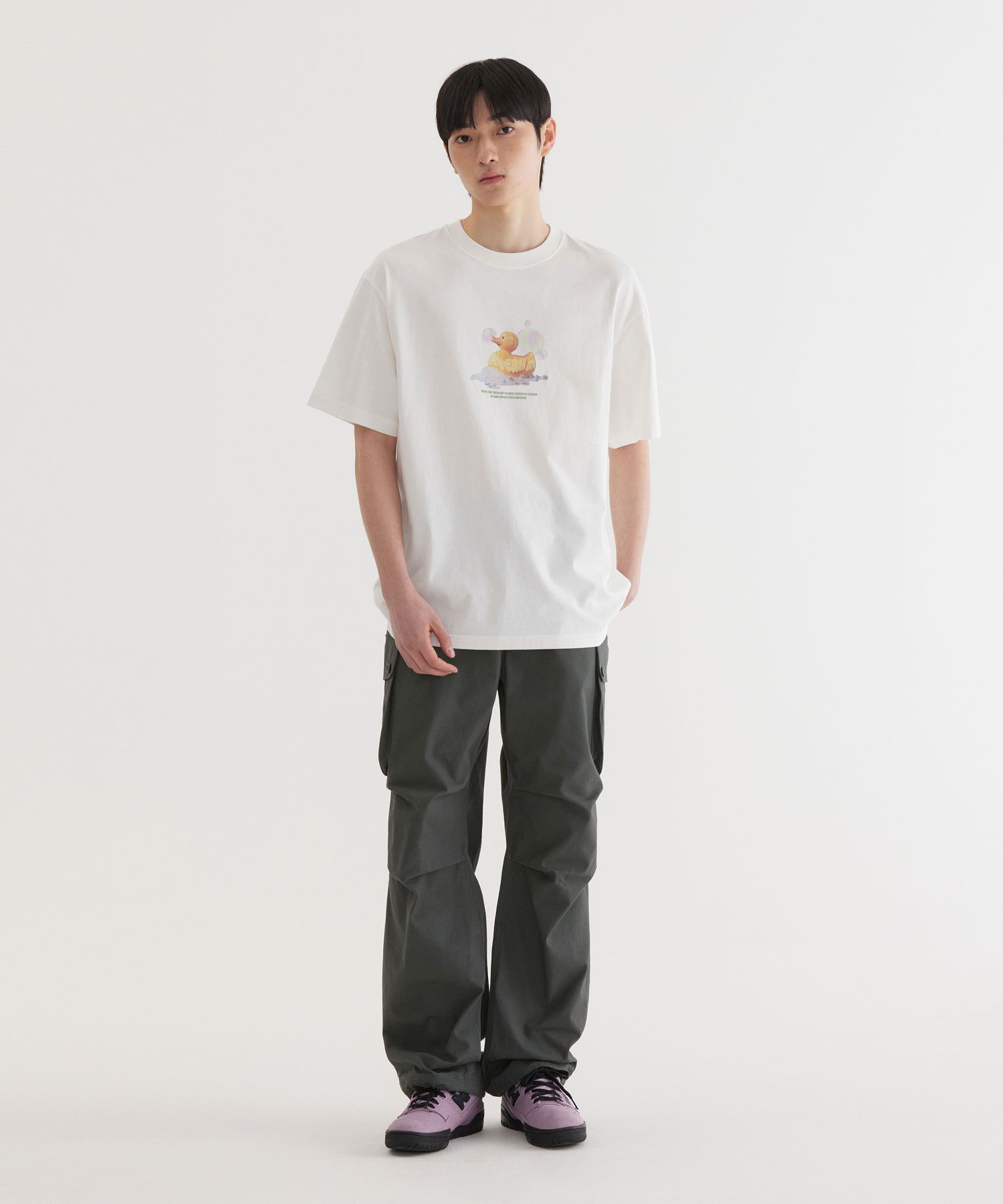 COVERNATのBubble Rubber Duck Graphic T-Shirt 全3色 Bubble Rubber Duck Graphic T-Shirt Blue - Covernat | 60