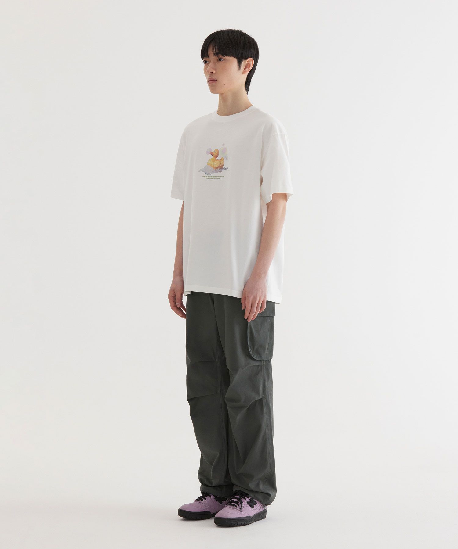 Tシャツ・カットソー COVERNAT Bubble Rubber Duck Graphic T-Shirt Oatmeal MUSINSA | COVERNAT Bubble Rubber Duck Graphic T-Shirt White