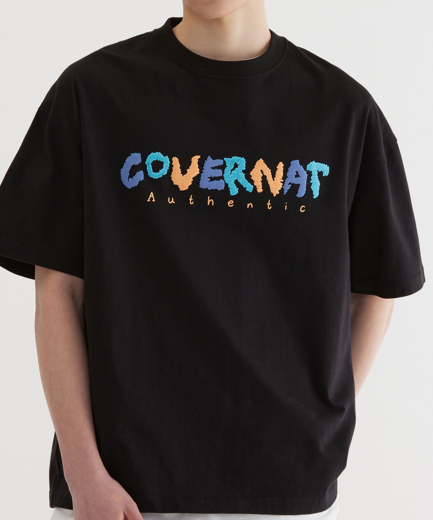 Tシャツ・カットソー COVERNAT Doodle Logo Graphic T-Shirt White MUSINSA | COVERNAT Doodle Logo Graphic T-Shirt White